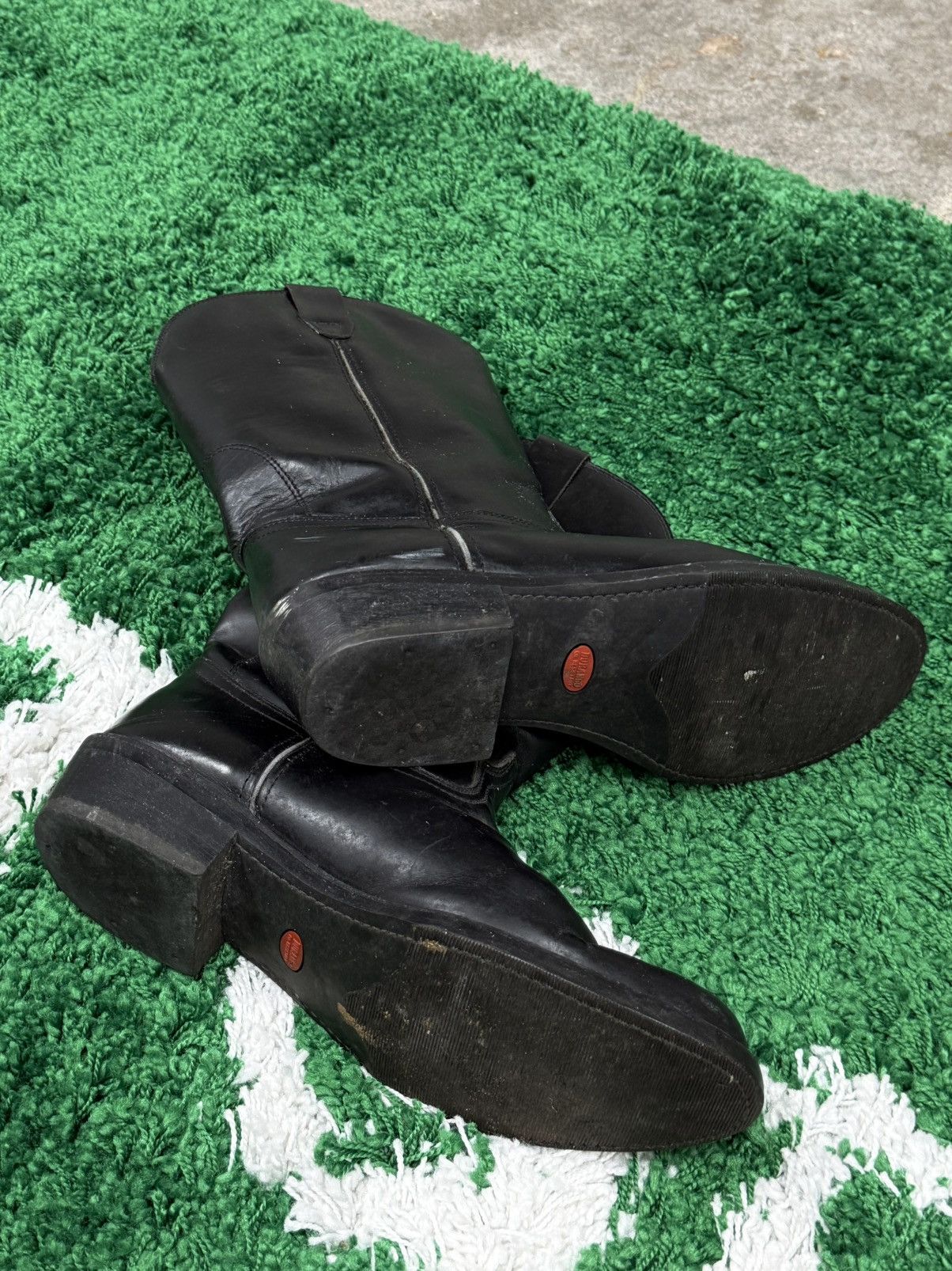 Vintage Vintage Soft Classic Black Leather Durango Cowboy Boots 11EE Size US 11 / EU 44 - 7 Thumbnail