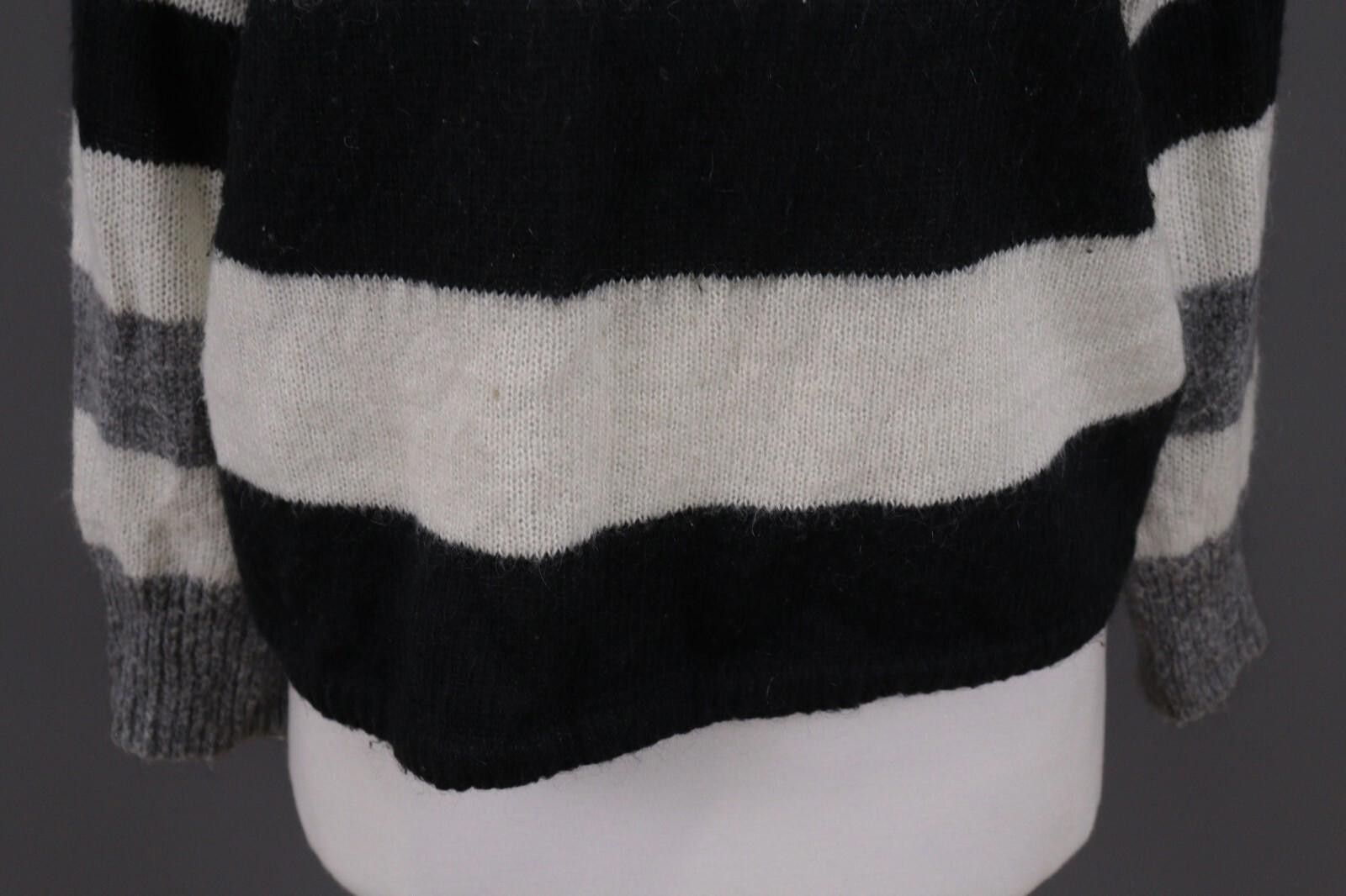 Allsaints All Saints Multicolor Striped Mohair Knit Sweater Size S Size S / US 4 / IT 40 - 3 Thumbnail