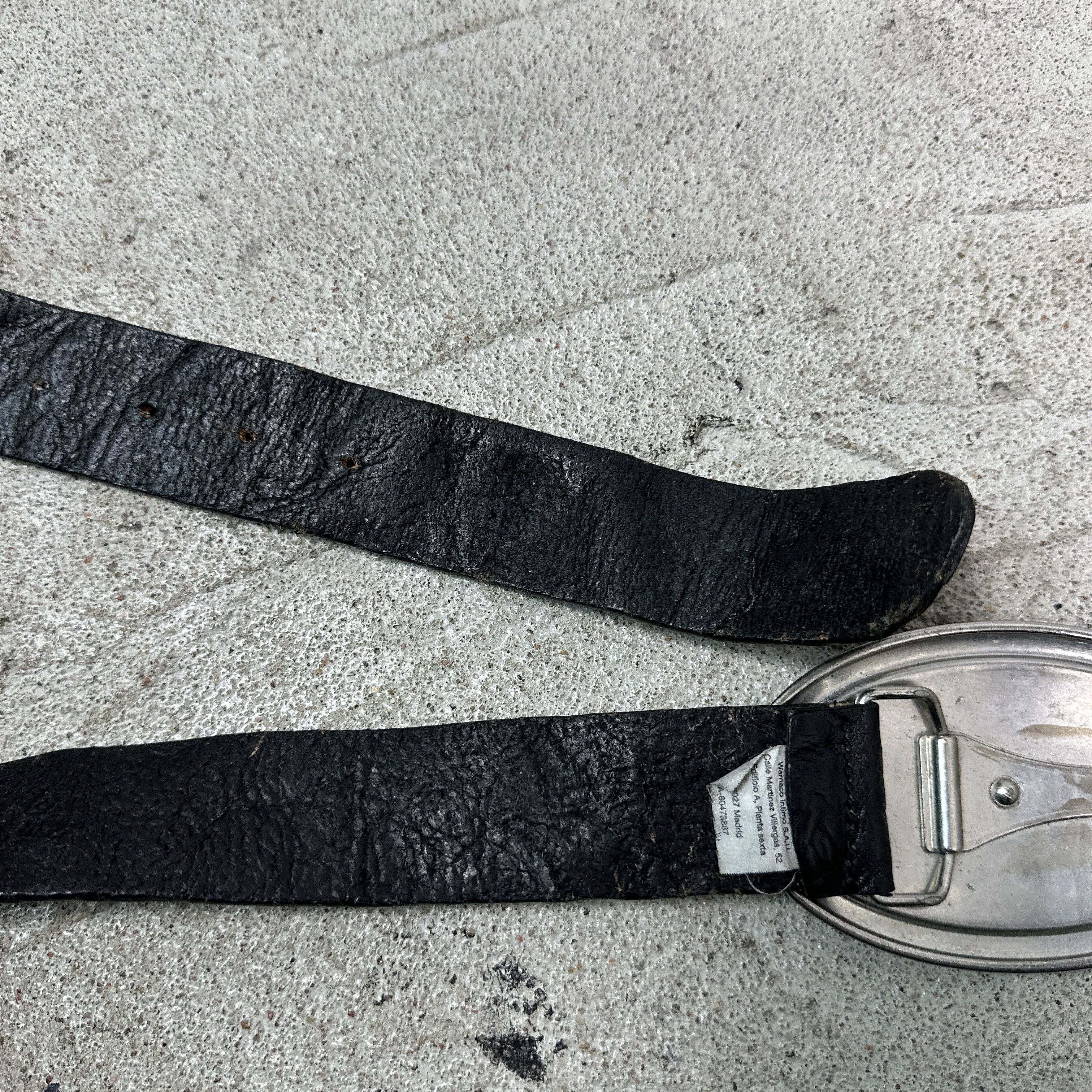 Calvin Klein Vintage Avant Garde Leather Calvin Klein 00s Belt Size ONE SIZE - 7 Thumbnail