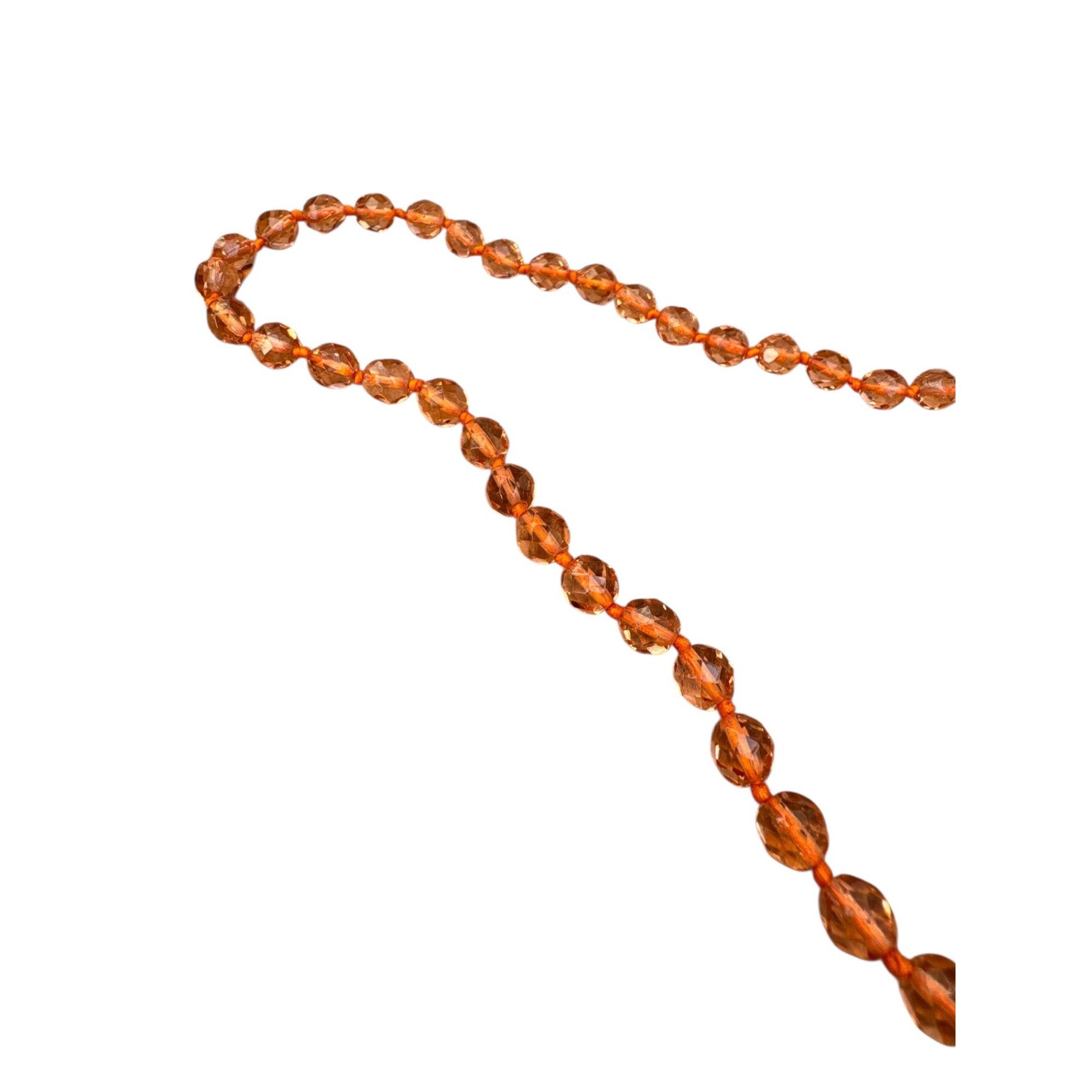 Maison Margiela FW 2000 Orange Pearl Necklace Size ONE SIZE - 4 Thumbnail
