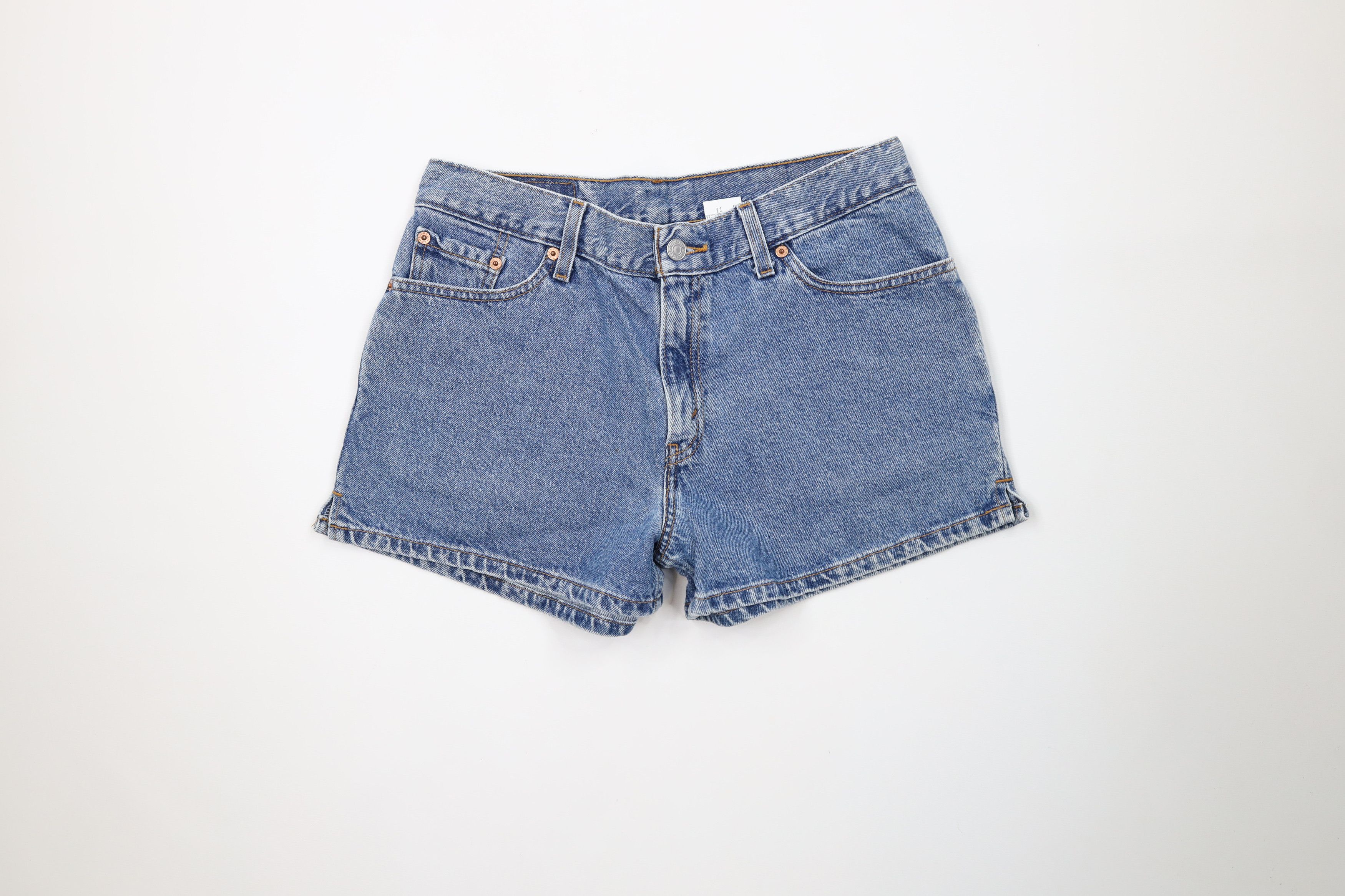 Levi's Vintage 90s Levis Relaxed Fit Denim Jean Shorts Jorts Blue Size 32" / US 10 / IT 46 - 1 Thumbnail