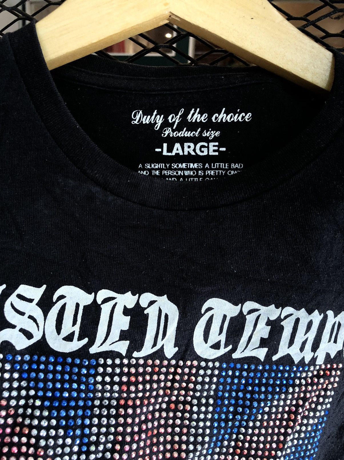 Japanese Brand JAPANESE DUTY OF THE CHOICE ENGLAND FLAG PUNKSTYLE Size US L / EU 52-54 / 3 - 4 Thumbnail