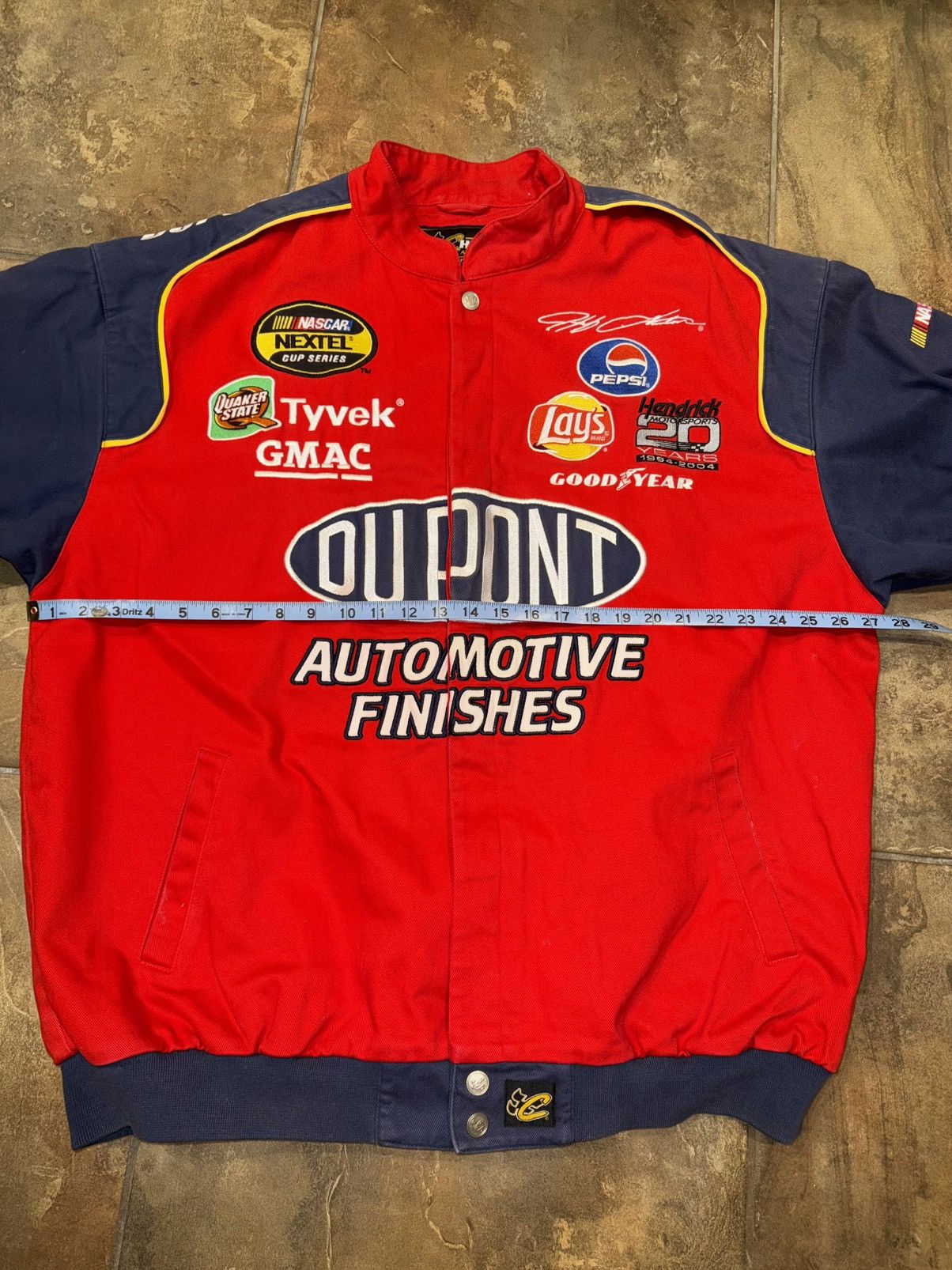 NASCAR Vintage NASCAR Jeff Gordon Racing Jacket Size US XXL / EU 58 / 5 - 6 Thumbnail