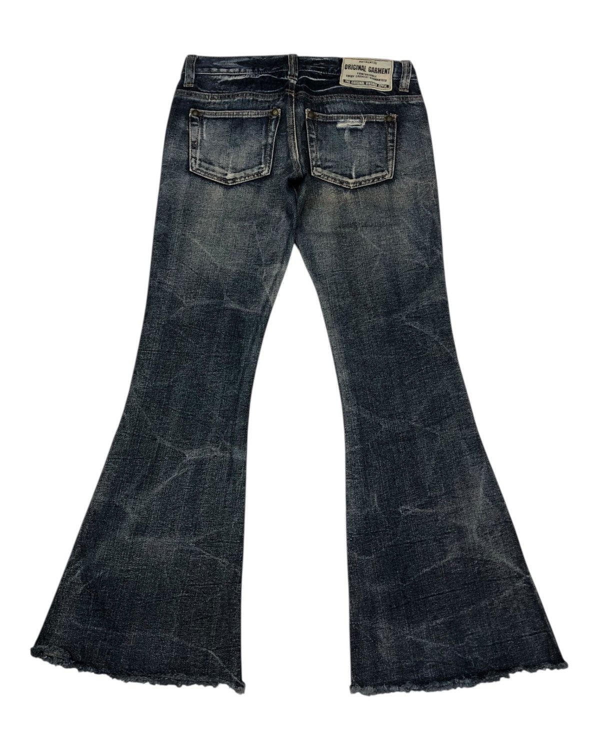 If Six Was Nine × Japanese Brand × Le Grande Bleu (L.G.B.) Vintage Flared Jeans IFSIXWASNINE Style The Vintage Standard Size 31" - 2 Thumbnail