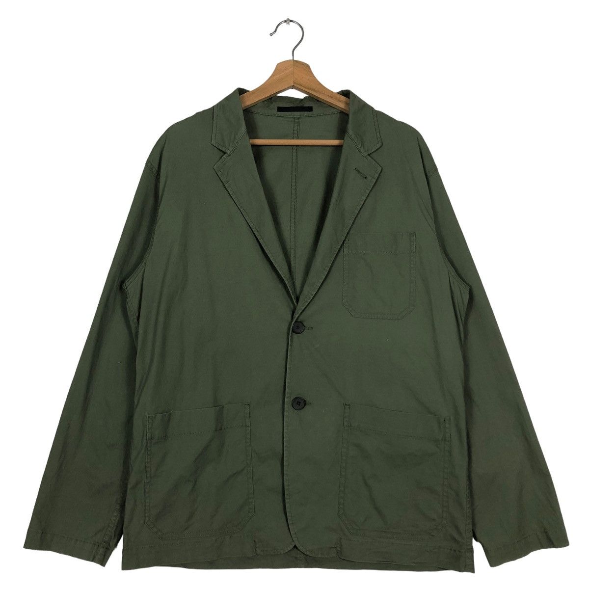Japanese Brand 🔥90’s Vintage Chore Jacket Uniqlo Japan Military Collections Size US M / EU 48-50 / 2 - 1 Thumbnail