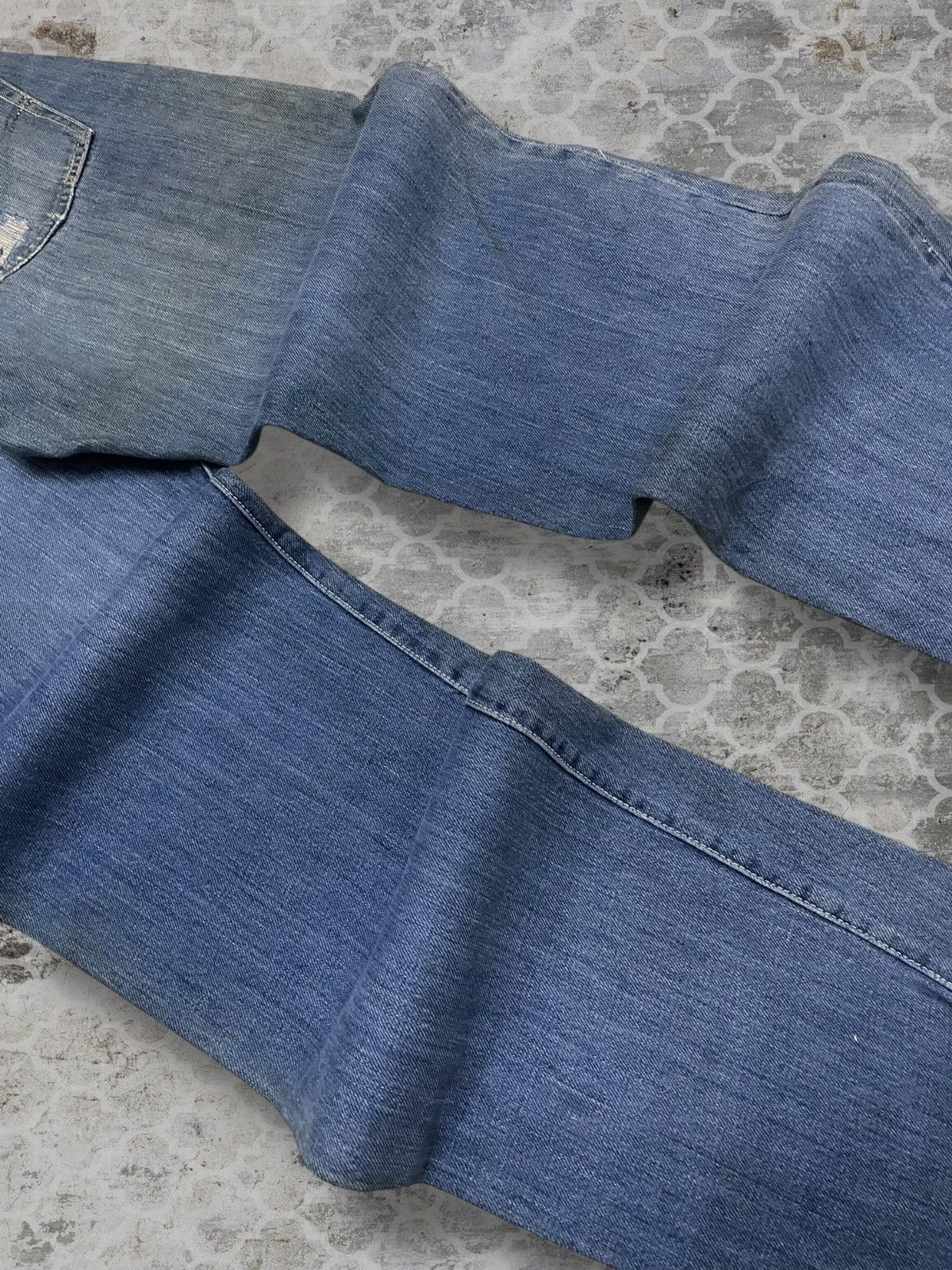 Japanese Brand Vintage 90s Designer Hoggs By Nephentes Selvedge Distressed Size US 29 - 18 Thumbnail