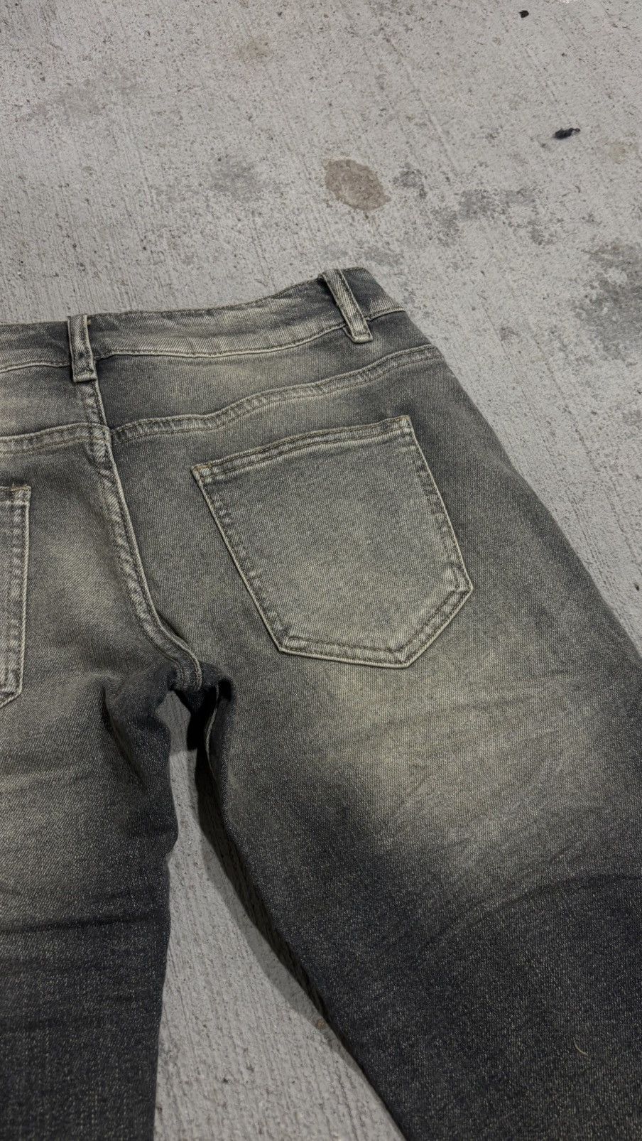 Designer Aosuism Beloit Denim Size US 31 - 13 Thumbnail