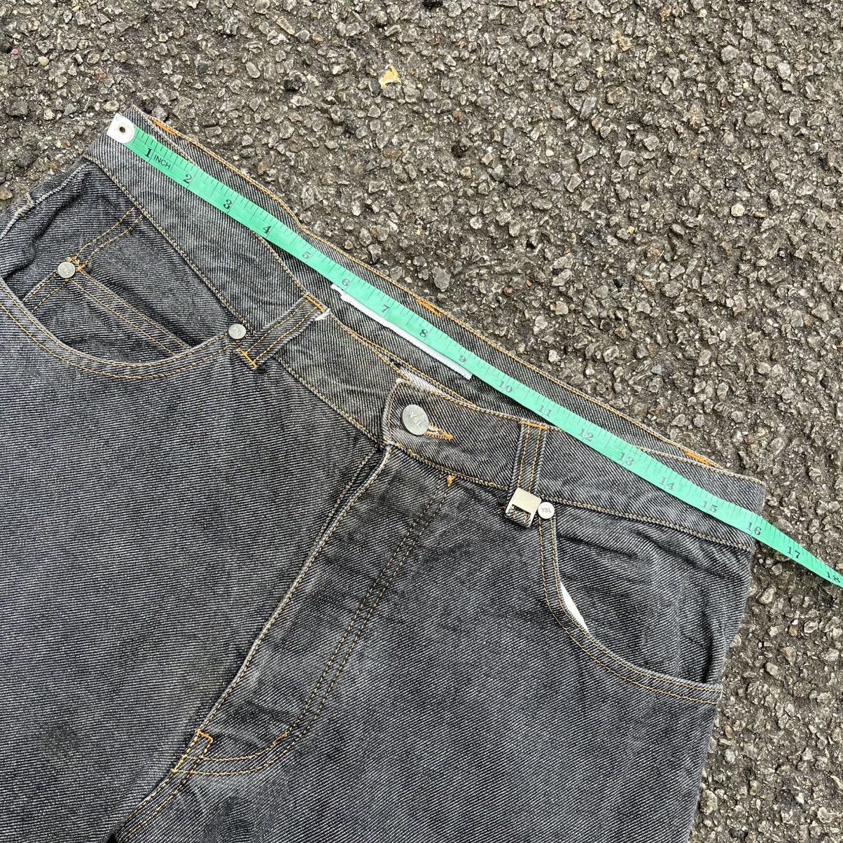 Saint Laurent Paris YSL Saint Laurent Paris Silver Denim Jeans Size US 32 / EU 48 - 8 Thumbnail