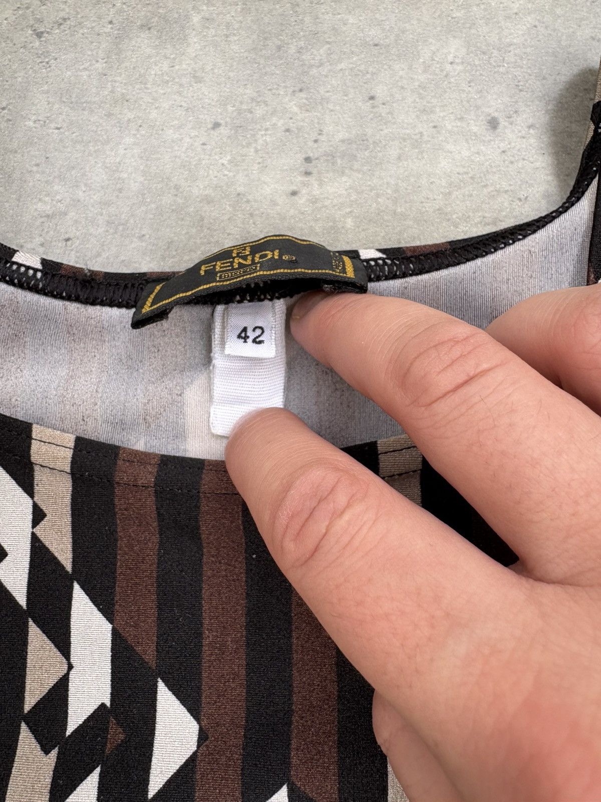 Fendi Fendi vintage monogram top, size IT42 (EU M) Size M / US 6-8 / IT 42-44 - 6 Thumbnail