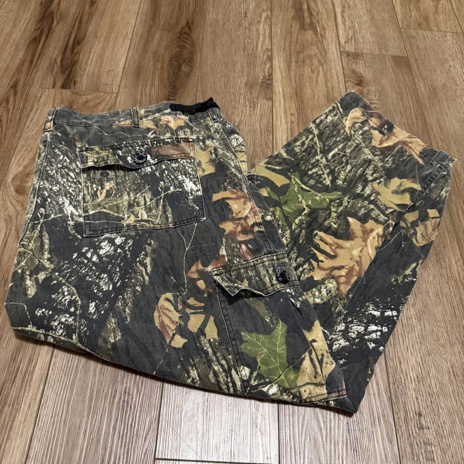 Other Vintage Mossy Oak Breakup Camo Cargo Pants 2XL Y2K Size US 40 / EU 56 - 1 Thumbnail