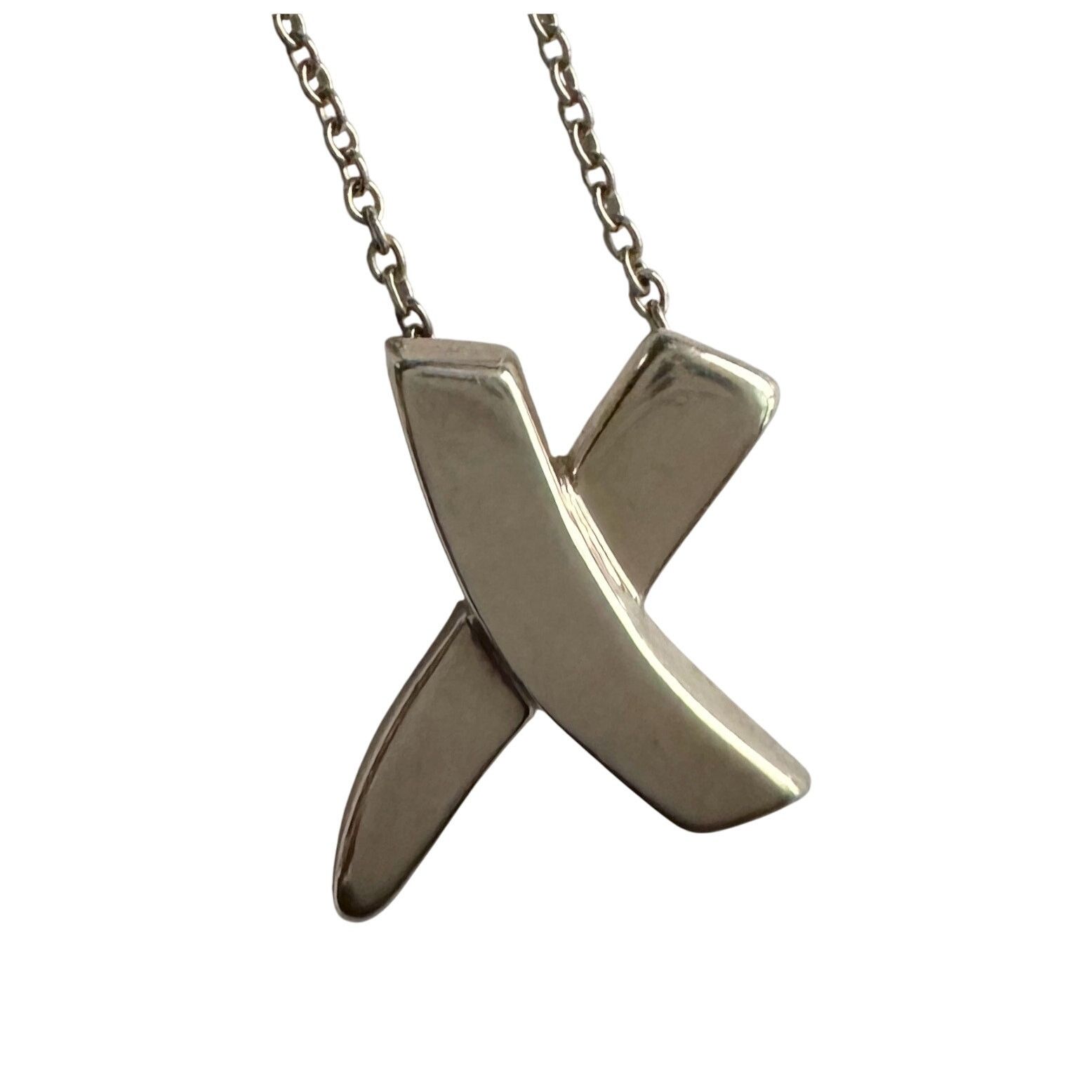 Tiffany & Co. Tiffany & Co. Paloma Picasso Graffiti X Necklace Sterling Size ONE SIZE - 17 Thumbnail