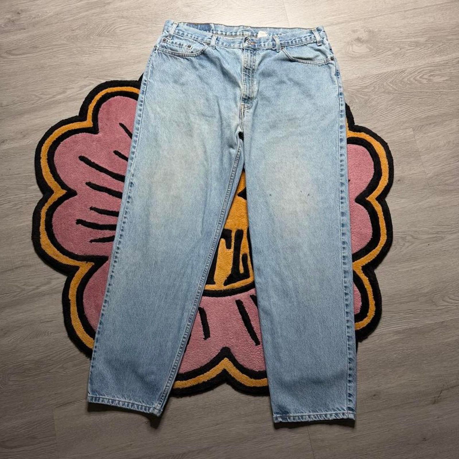 Levi's × Vintage Vintage 90’s Levi’s Strauss Relaxed Straight Leg Denim Jeans Size US 40 / EU 56 - 1 Thumbnail
