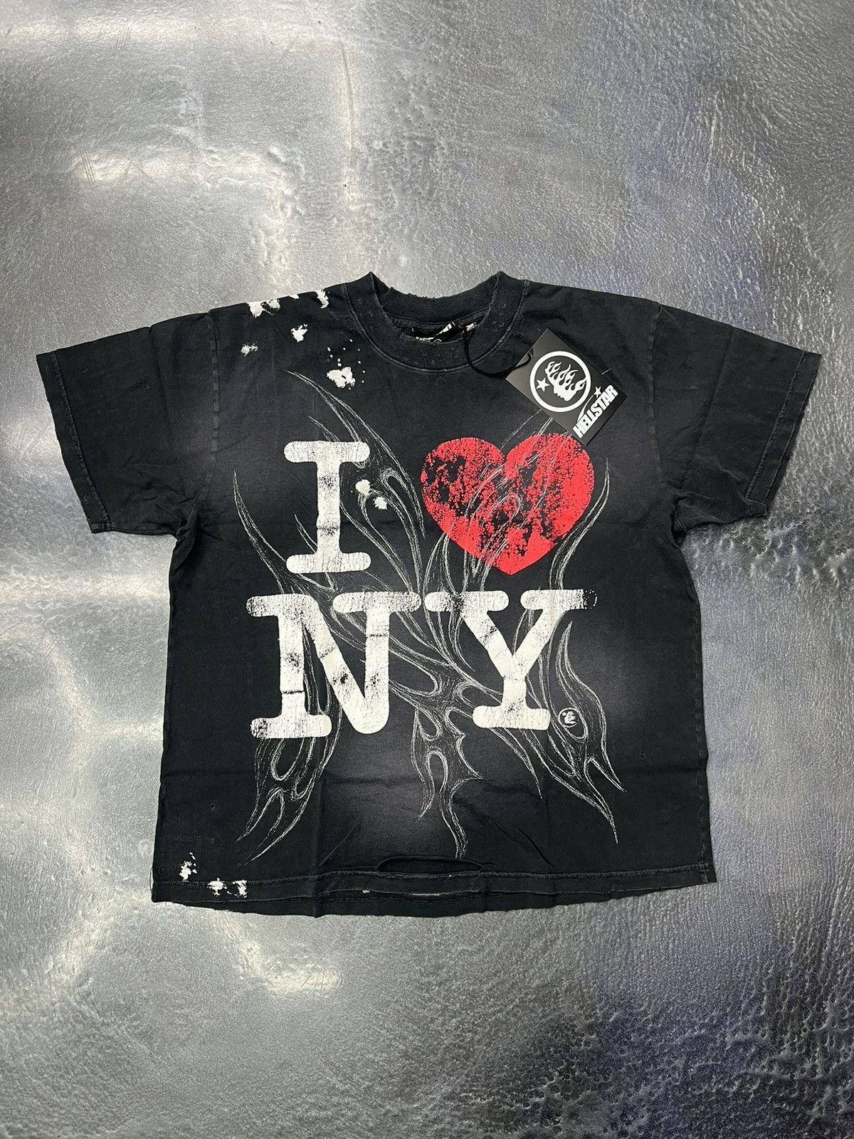 HELLSTAR Hellstar I ❤️ NY T-Shirt Size US L / EU 52-54 / 3 - 1 Thumbnail