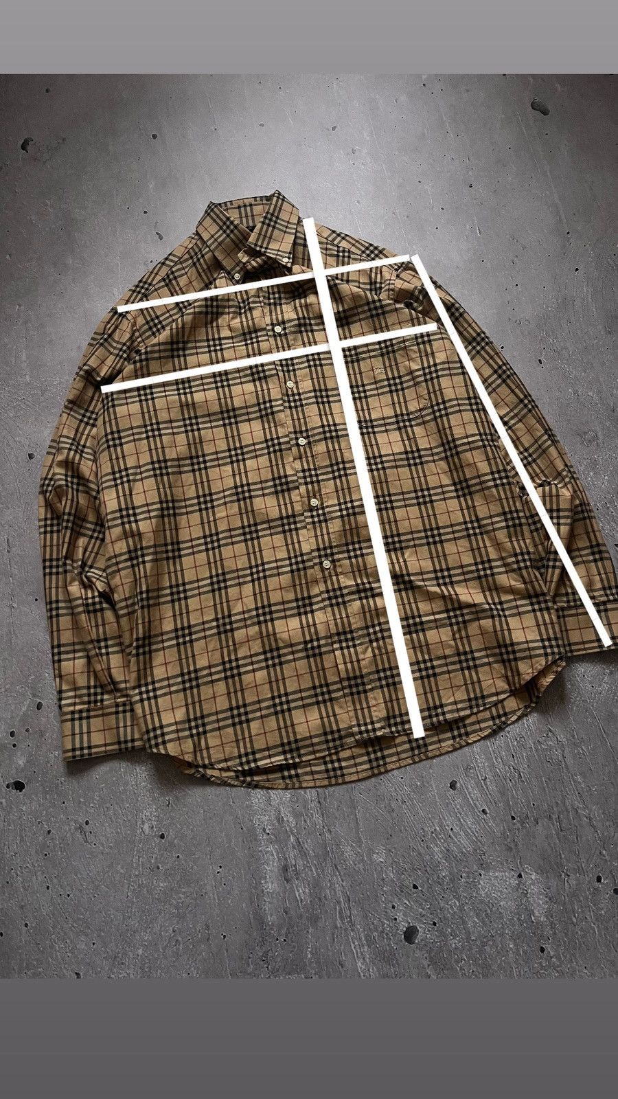 Burberry Rare Shirt Burberry Size 39 Size US XL / EU 56 / 4 - 8 Thumbnail