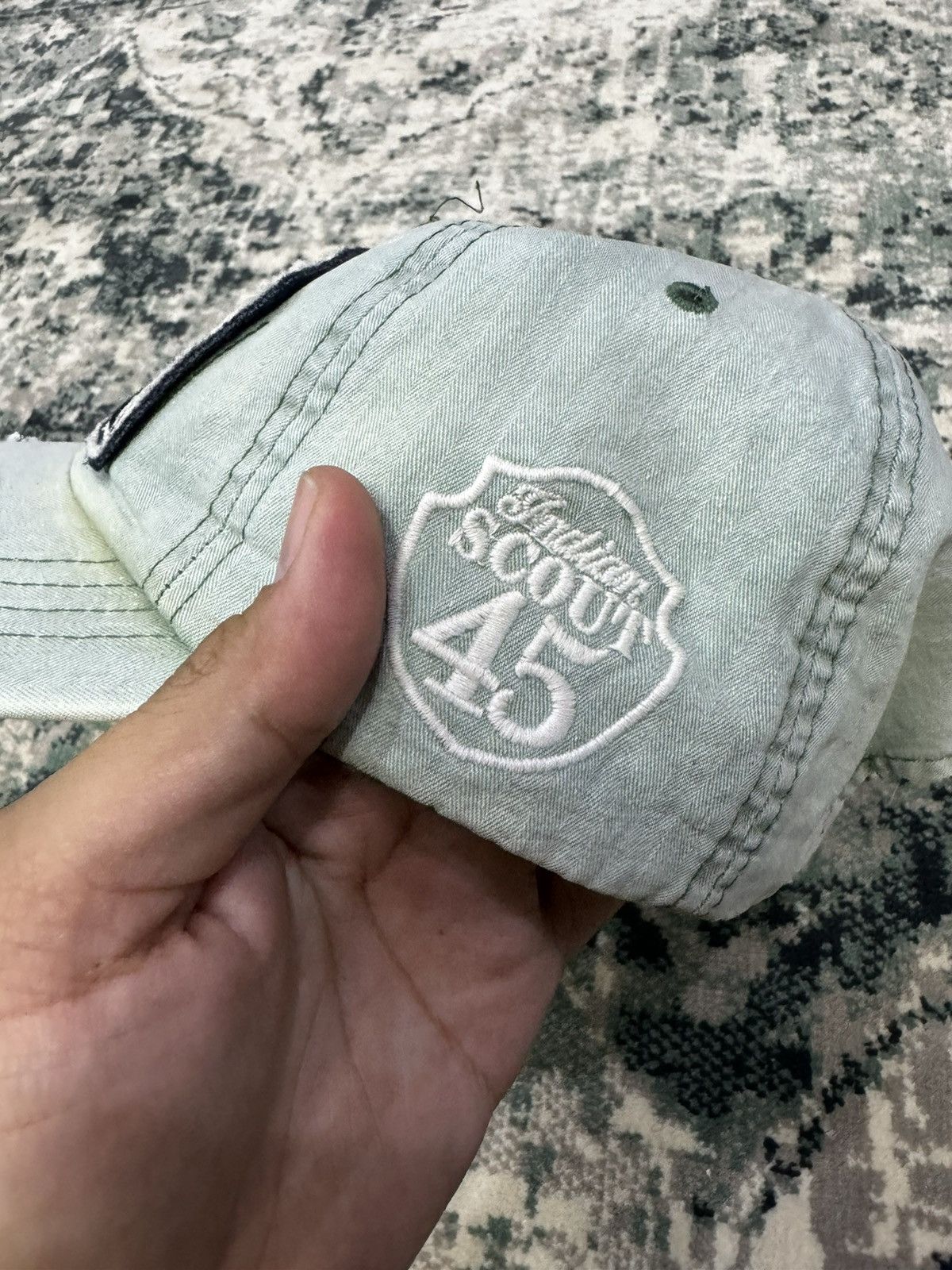Hysteric Glamour HYSTERIC GLAMOUR INDIAN SCOUT 45 TRUCKER CAP HAT Size ONE SIZE - 9 Thumbnail