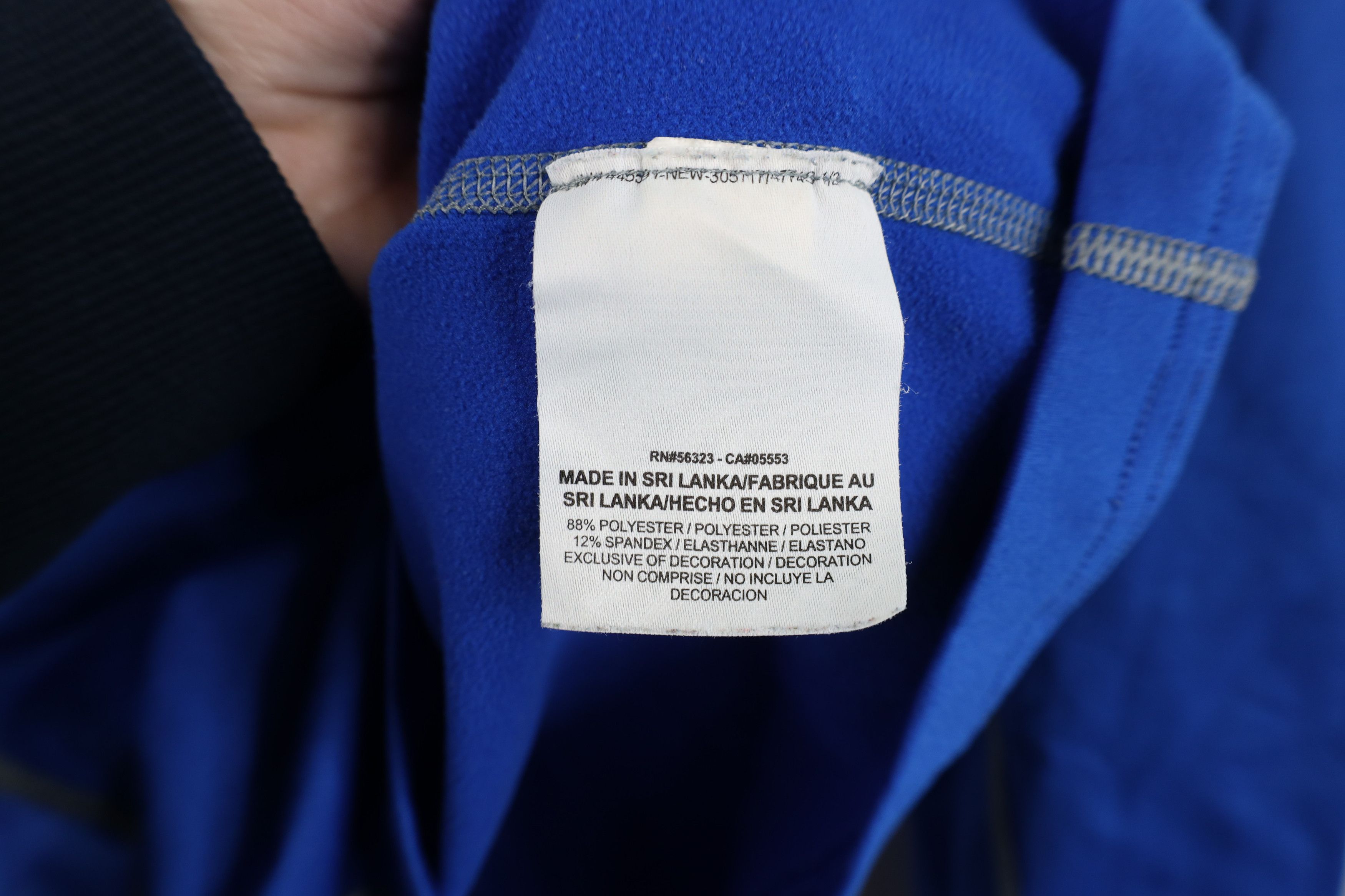 Nike Nike Pro Combat Hyperwarm Fitted Mock Neck T-Shirt Blue Size US S / EU 44-46 / 1 - 11 Thumbnail