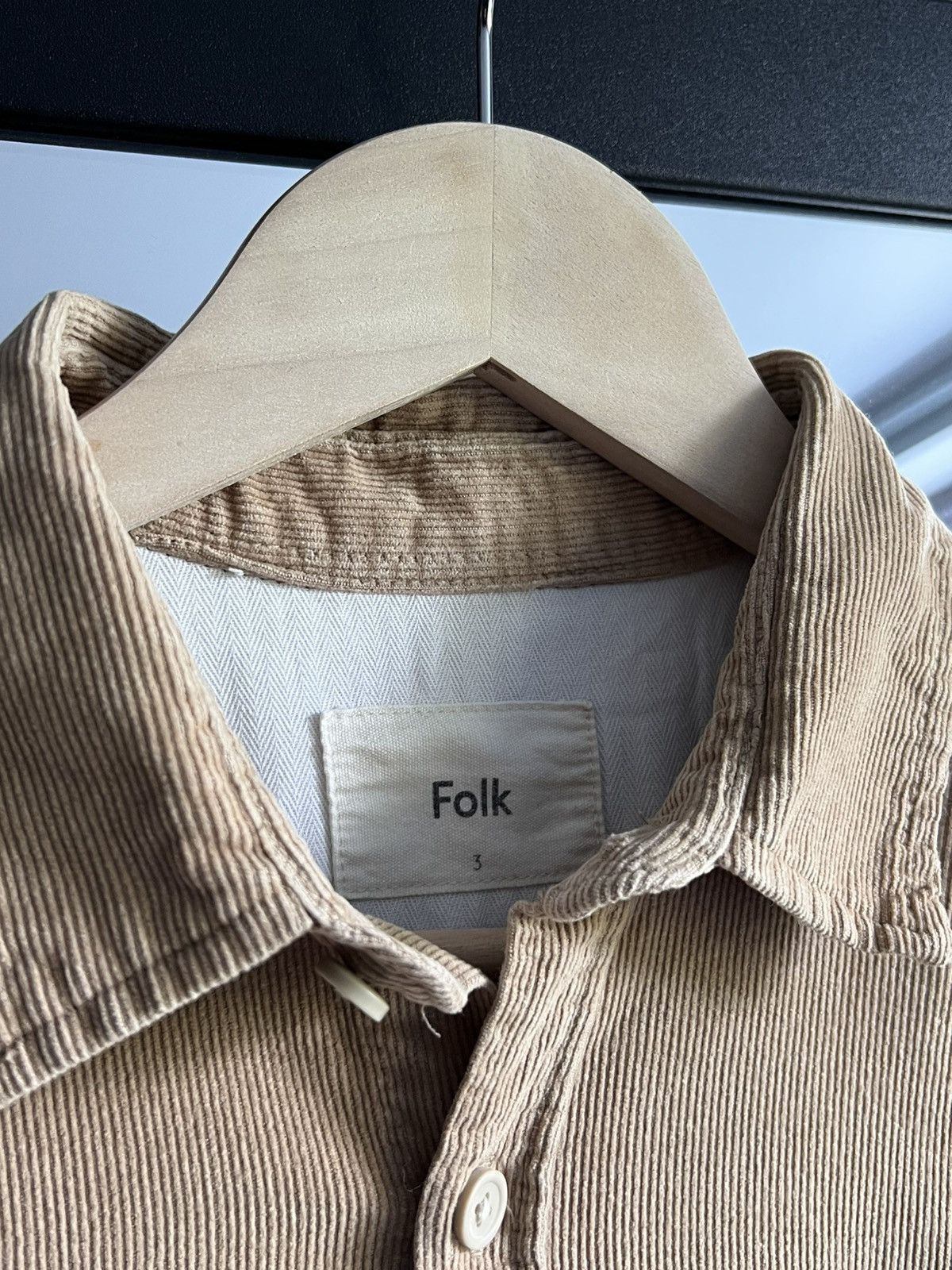 Folk Folk Velvet Corduroy Shirt Size US M / EU 48-50 / 2 - 5 Thumbnail