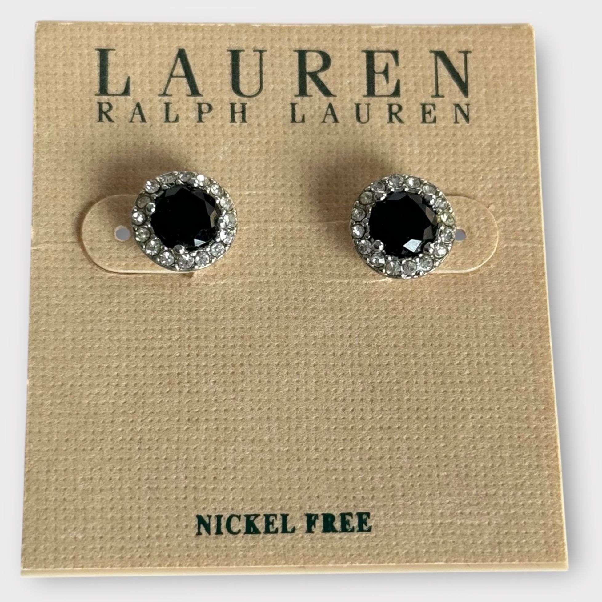 Lauren Ralph Lauren Lauren Ralph Lauren Black Onyx Earrings Size ONE SIZE - 2 Thumbnail