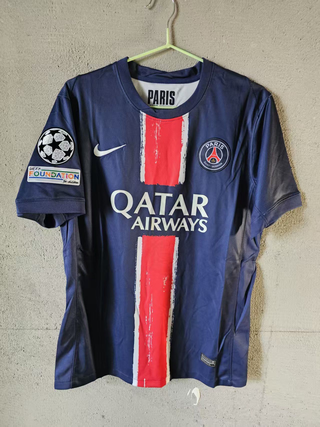 Other 2025 Euro PSG 7 Khvicha Kvaratskhelia Jersey Size US L / EU 52-54 / 3 - 2 Thumbnail