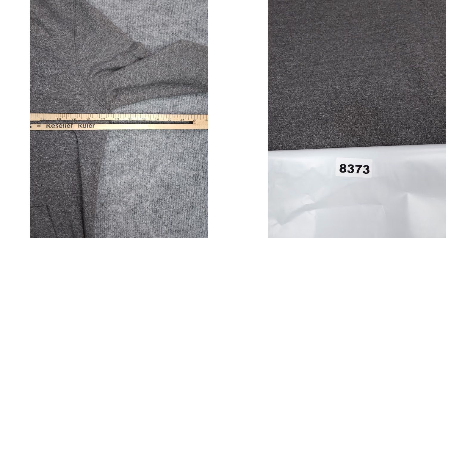 Vince Vince. Hoodie Men XL Gray Cotton Blend Pullover Hooded Regular Knit Modern Designer Fall Winter Outdoor Mens Size US XL / EU 56 / 4 - 8 Thumbnail