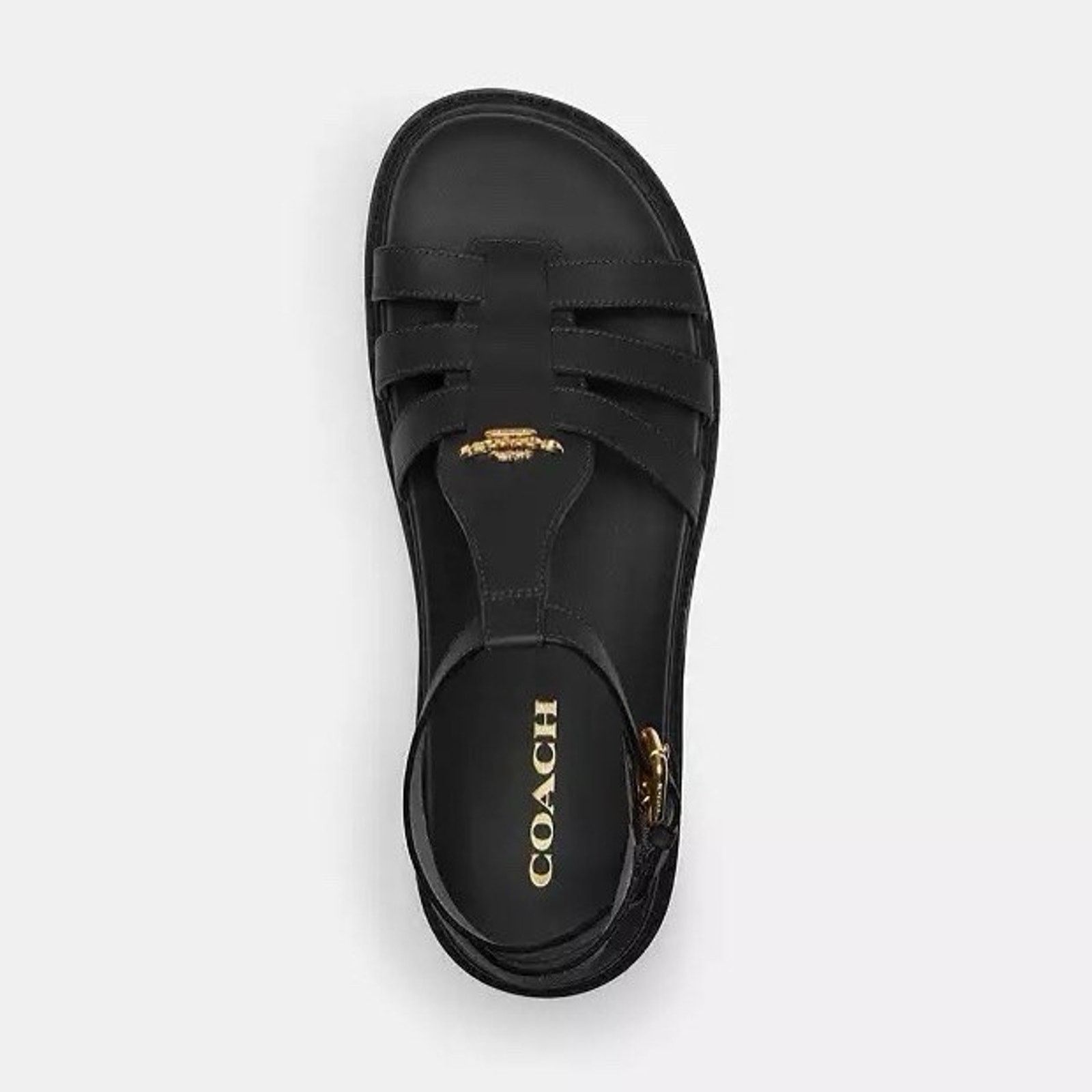 Coach NWT Coach Franny Sandal black Cr866 us6 Size US 6 / IT 36 - 9 Thumbnail