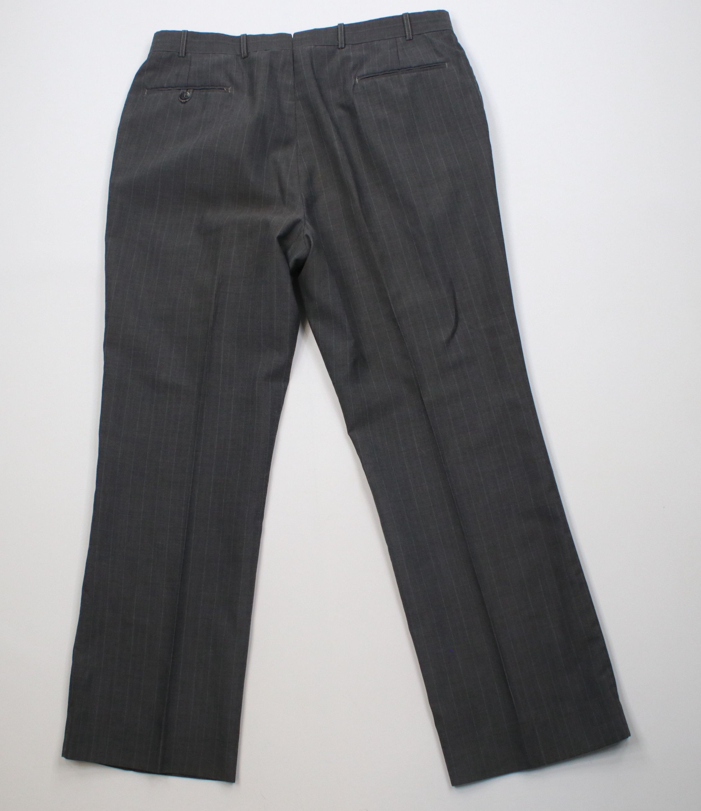 Vintage Vintage 70s Streetwear Wool Knit Wide Leg Chino Pants Size US 36 / EU 52 - 11 Thumbnail