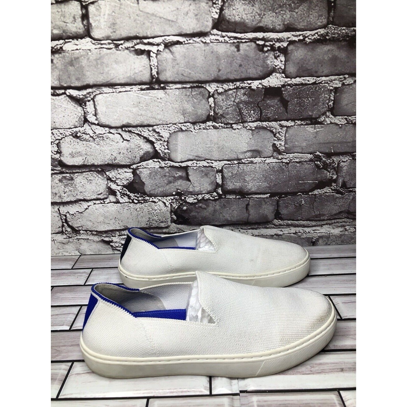 Other Rothy’s The Sneaker White Knit Fabric Casual Comfort Shoes W Size US 7 / IT 37 - 17 Thumbnail