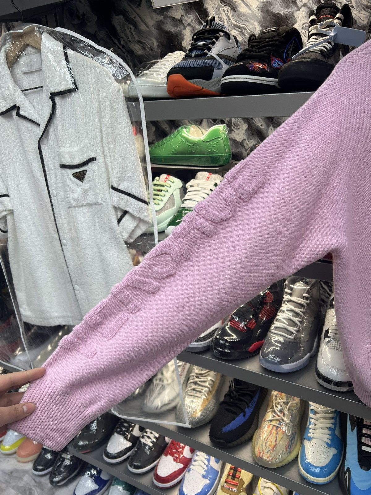 Versace Versace Pink Hoodie Size M / US 6-8 / IT 42-44 - 3 Thumbnail