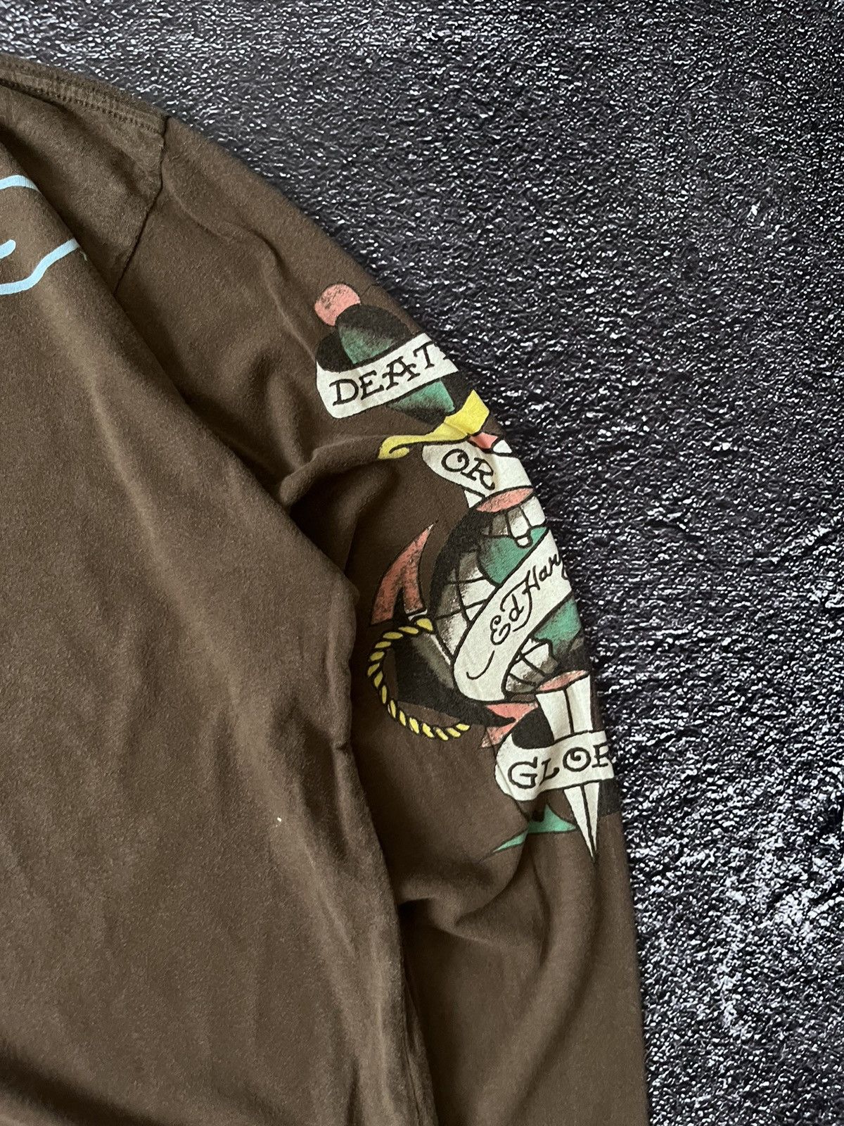 Ed Hardy Vintage Ed Hardy Eagle Death Before long sleeve Size US L / EU 52-54 / 3 - 7 Thumbnail