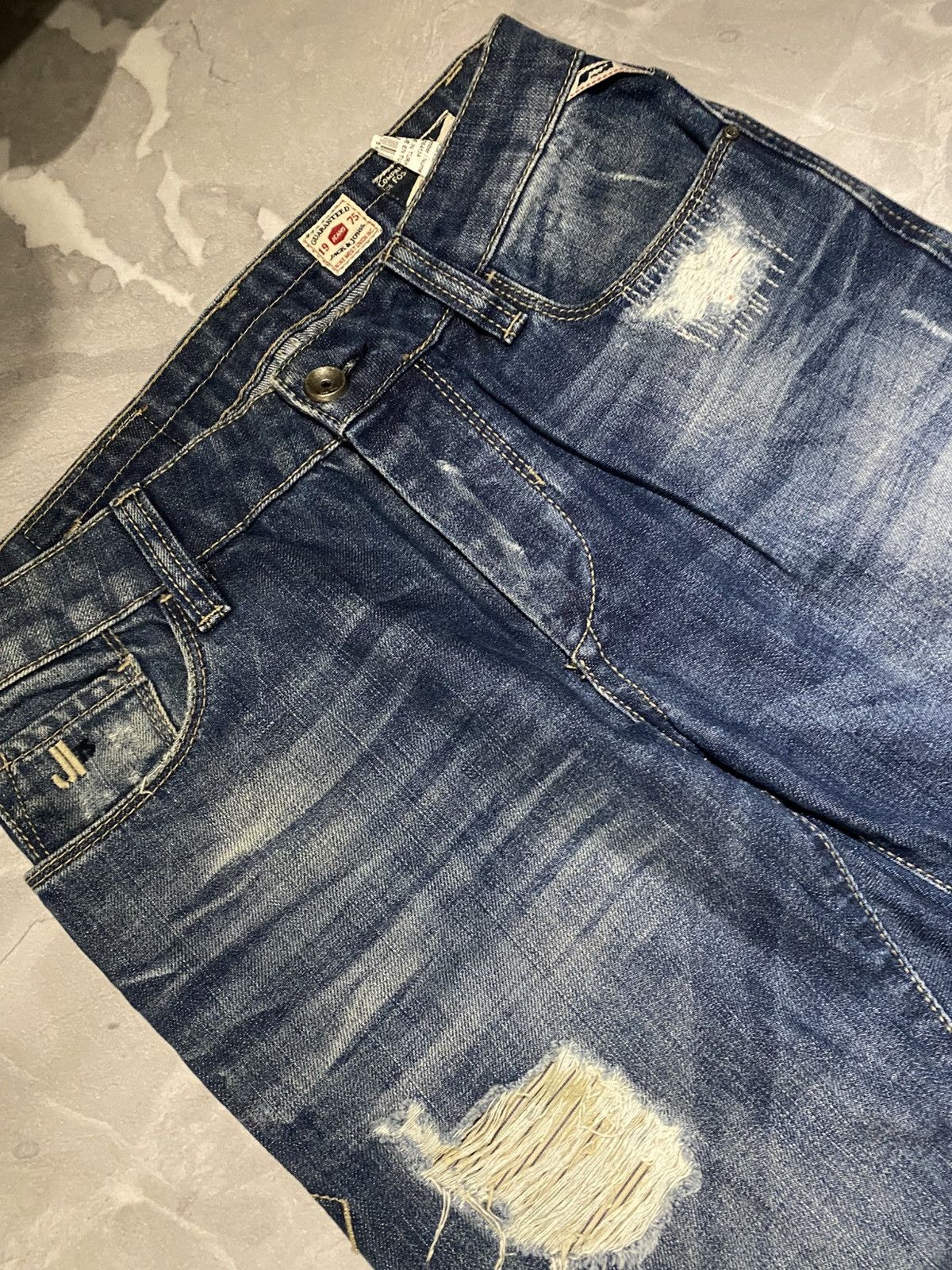Japanese Brand Rare Avant Garde Slim Denim Size US 30 / EU 46 - 2 Thumbnail