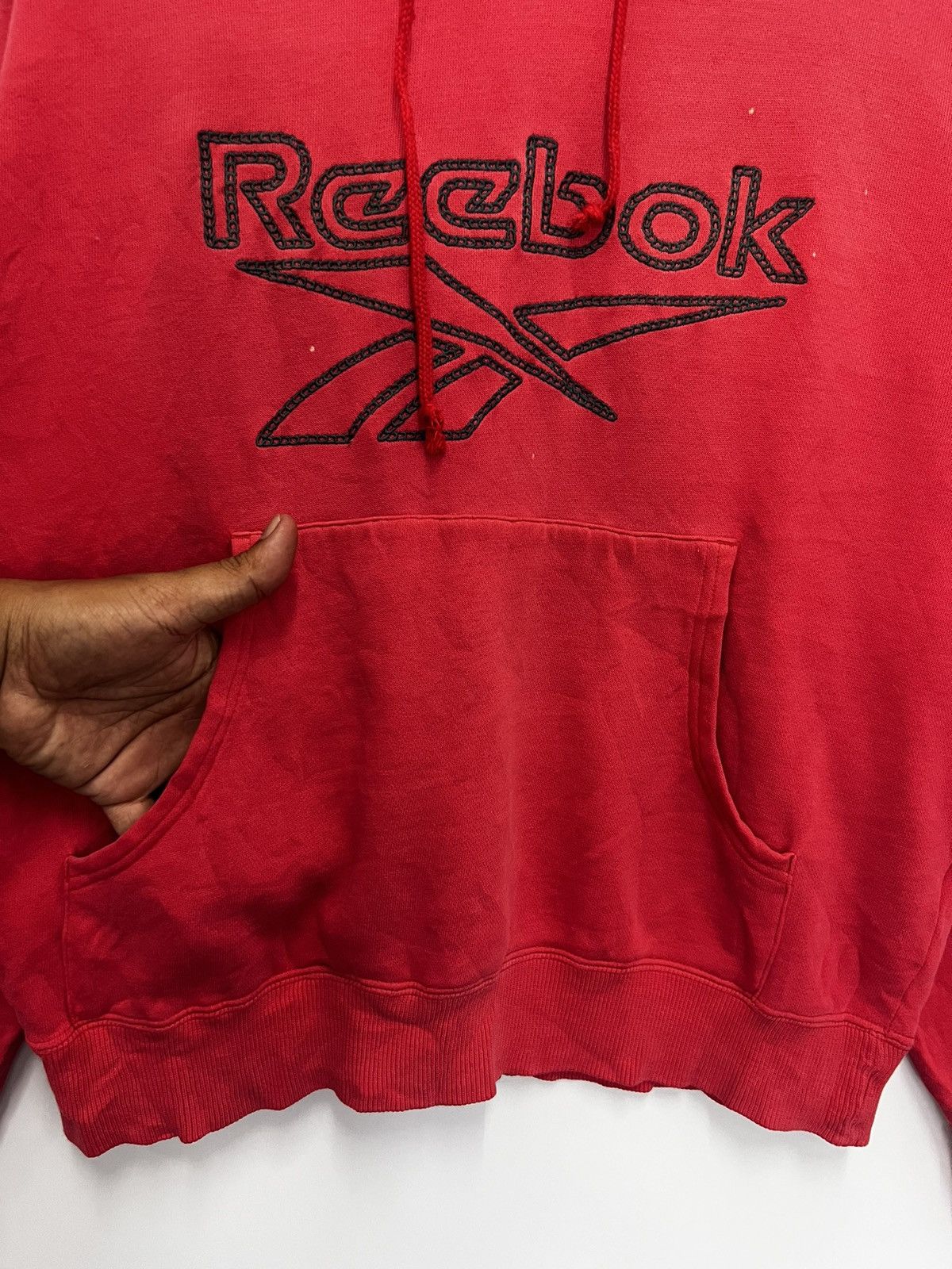 Reebok 🔥 Y2k Reebok streetwear hoodie - M Size US M / EU 48-50 / 2 - 4 Thumbnail