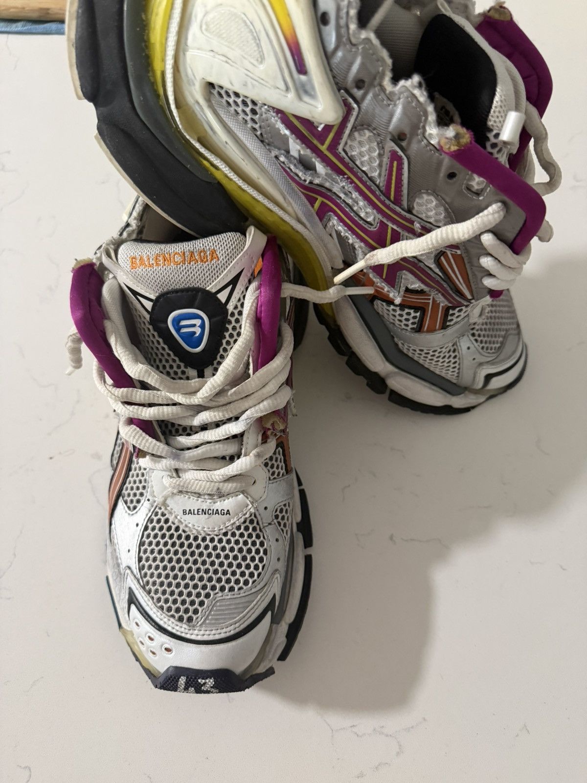 Balenciaga Balenciaga Runner Multicolor Size US 10 / EU 43 - 5 Thumbnail