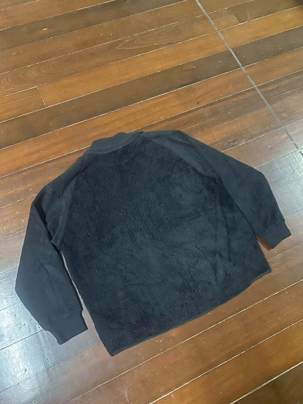 Uniqlo × White Mountaineering UNIQLO WHITE MOUNTAINEERING XL SIZE BLACK PILE FLEECE JACKET Size US XL / EU 56 / 4 - 11 Thumbnail