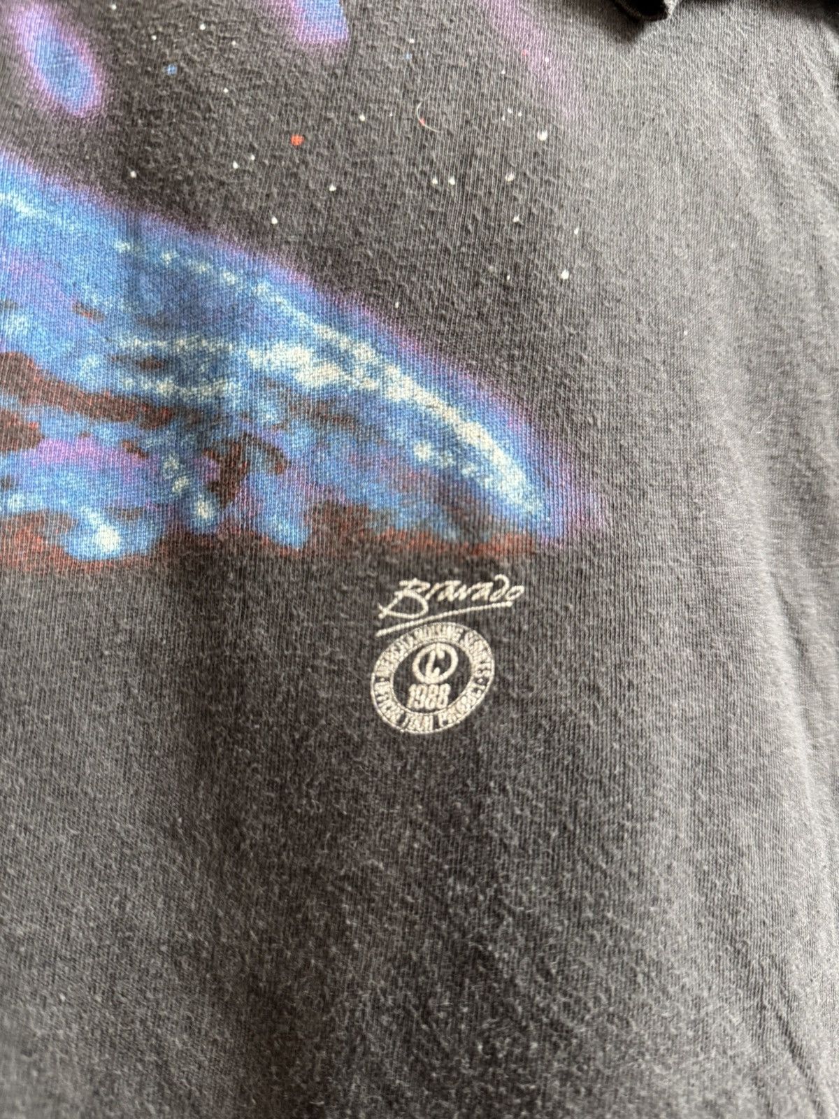 Band Tees Vintage 1988 TESTAMENT Euro Tour Metal Band T Shirt Large Size US L / EU 52-54 / 3 - 4 Thumbnail