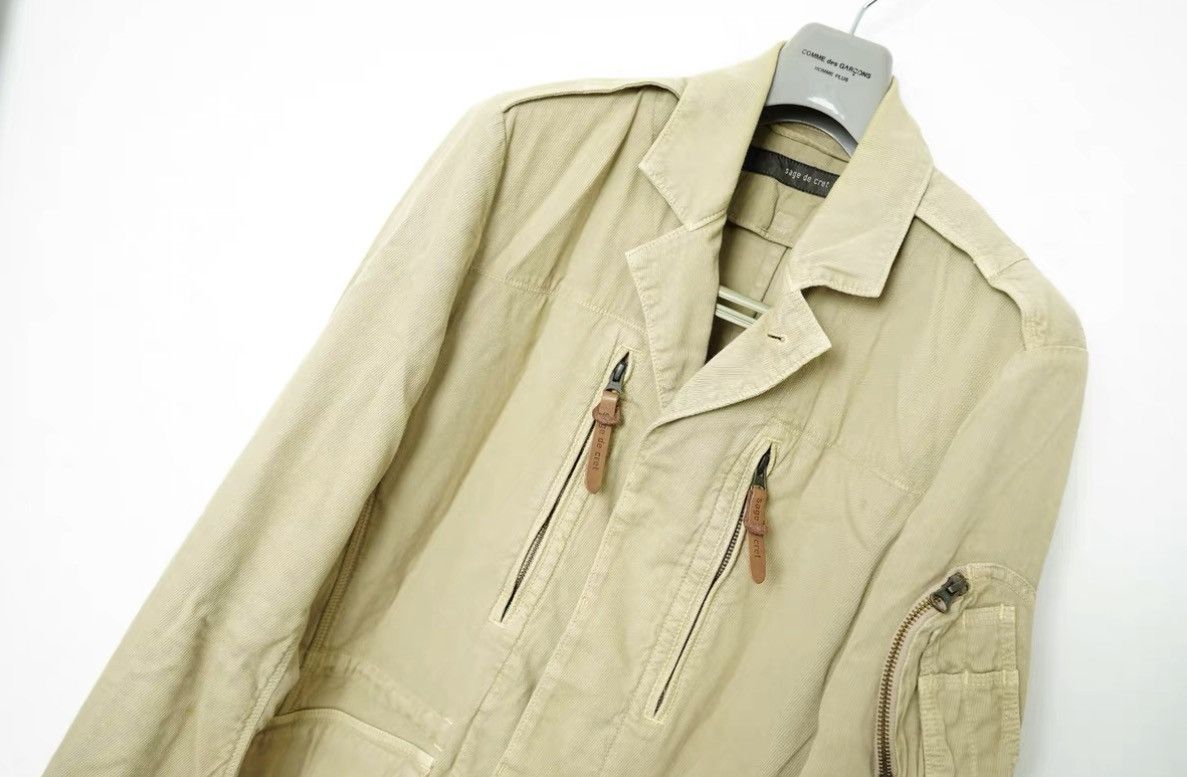 Sage De Cret Sage de Cret Safari Cargo Jacket Size US L / EU 52-54 / 3 - 3 Thumbnail