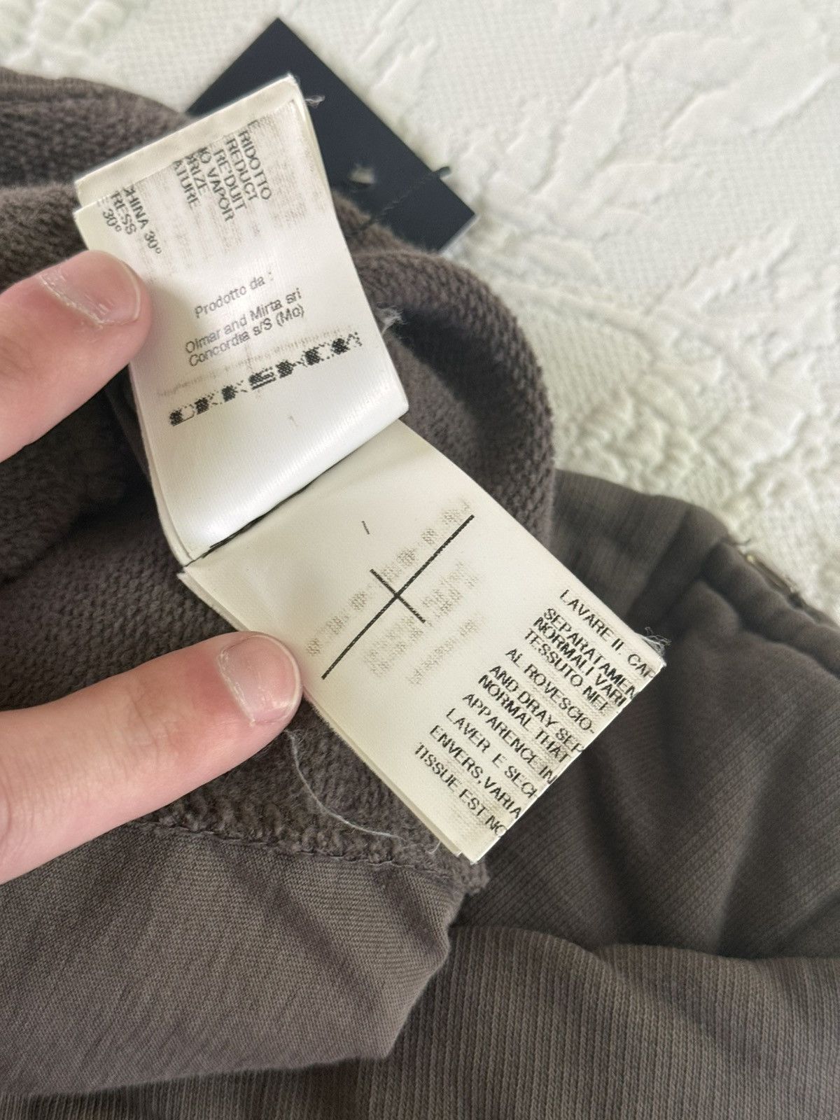 Rick Owens Rick Owens Dark Dust Asymmetrical Zip Mollino Sweatshirt Size US M / EU 48-50 / 2 - 9 Thumbnail