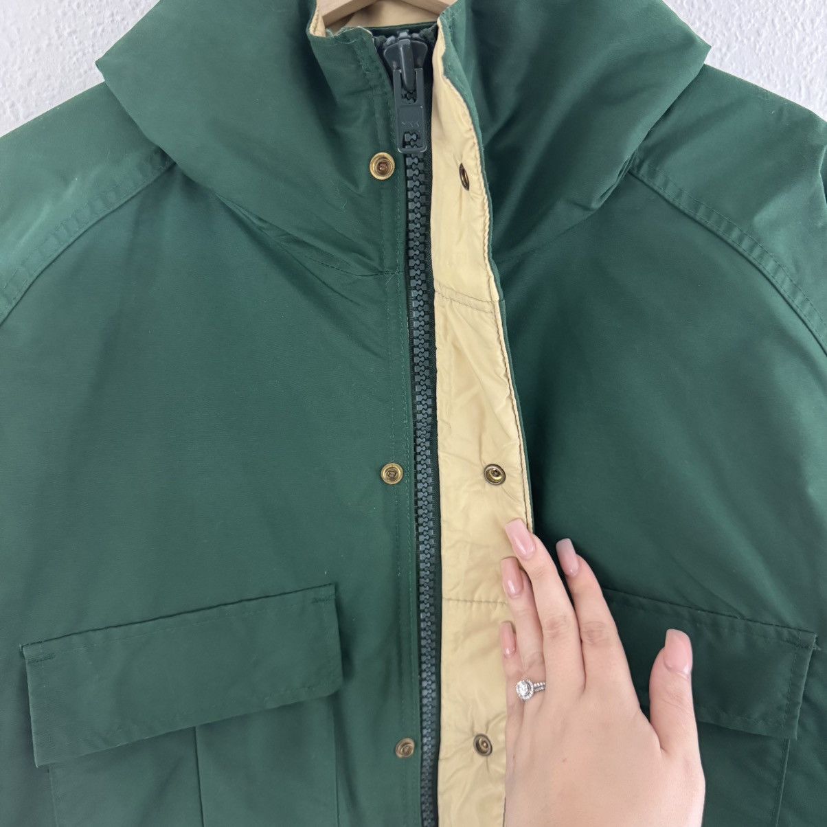L.L. Bean L.L.BEAN Vintage Mens Green Freeport, Maine Outdoor Jacket Size US M / EU 48-50 / 2 - 7 Thumbnail