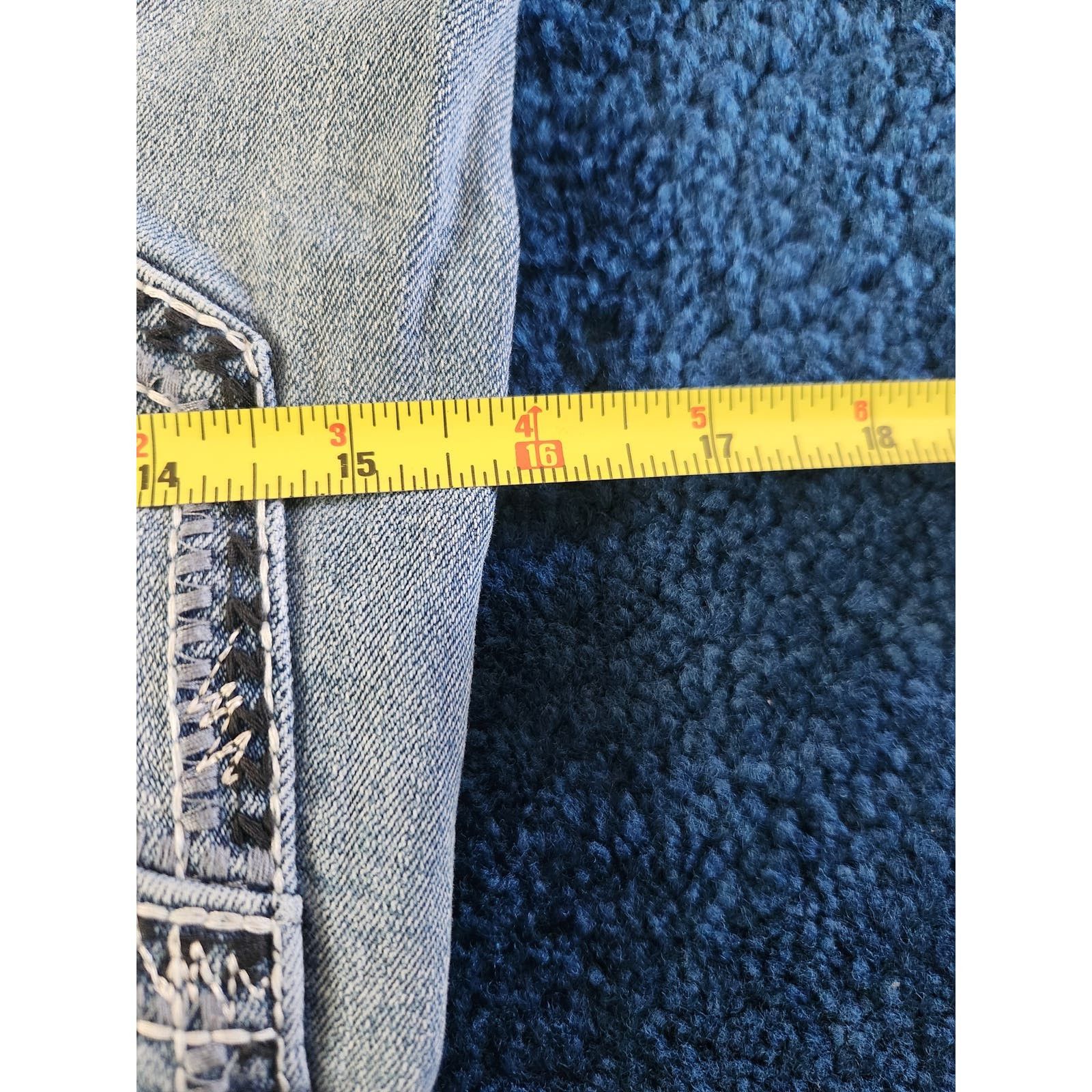 Other Shyanne Country Wide Leg Women's Light Wash Jeans 26Wx34L Size 26" / US 2 / IT 38 - 9 Thumbnail