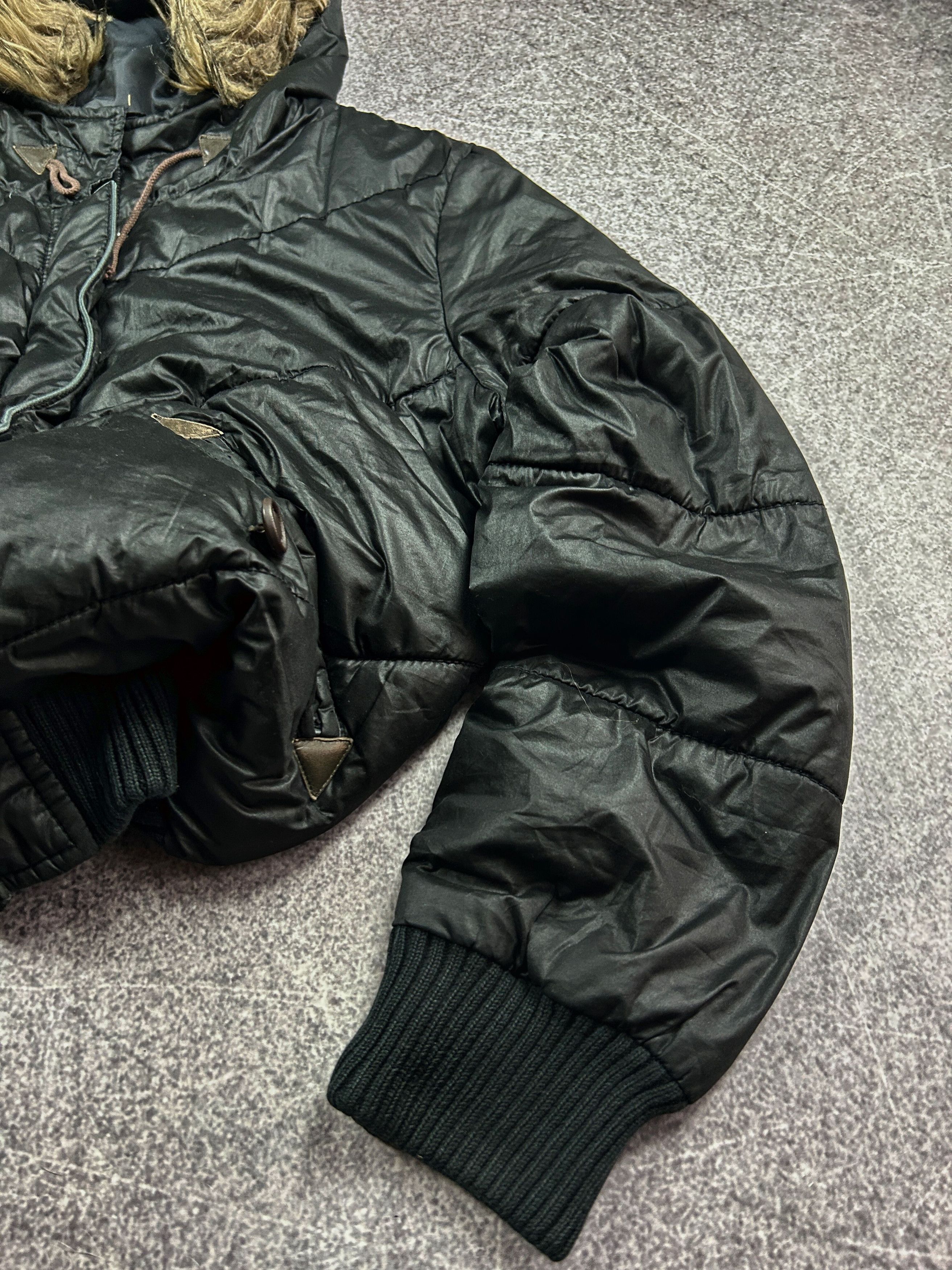 Designer VTG MAISON MARGIELA STYLE JAPANESE FUR ZIP HOOD JACKET 90S Size US M / EU 48-50 / 2 - 4 Thumbnail