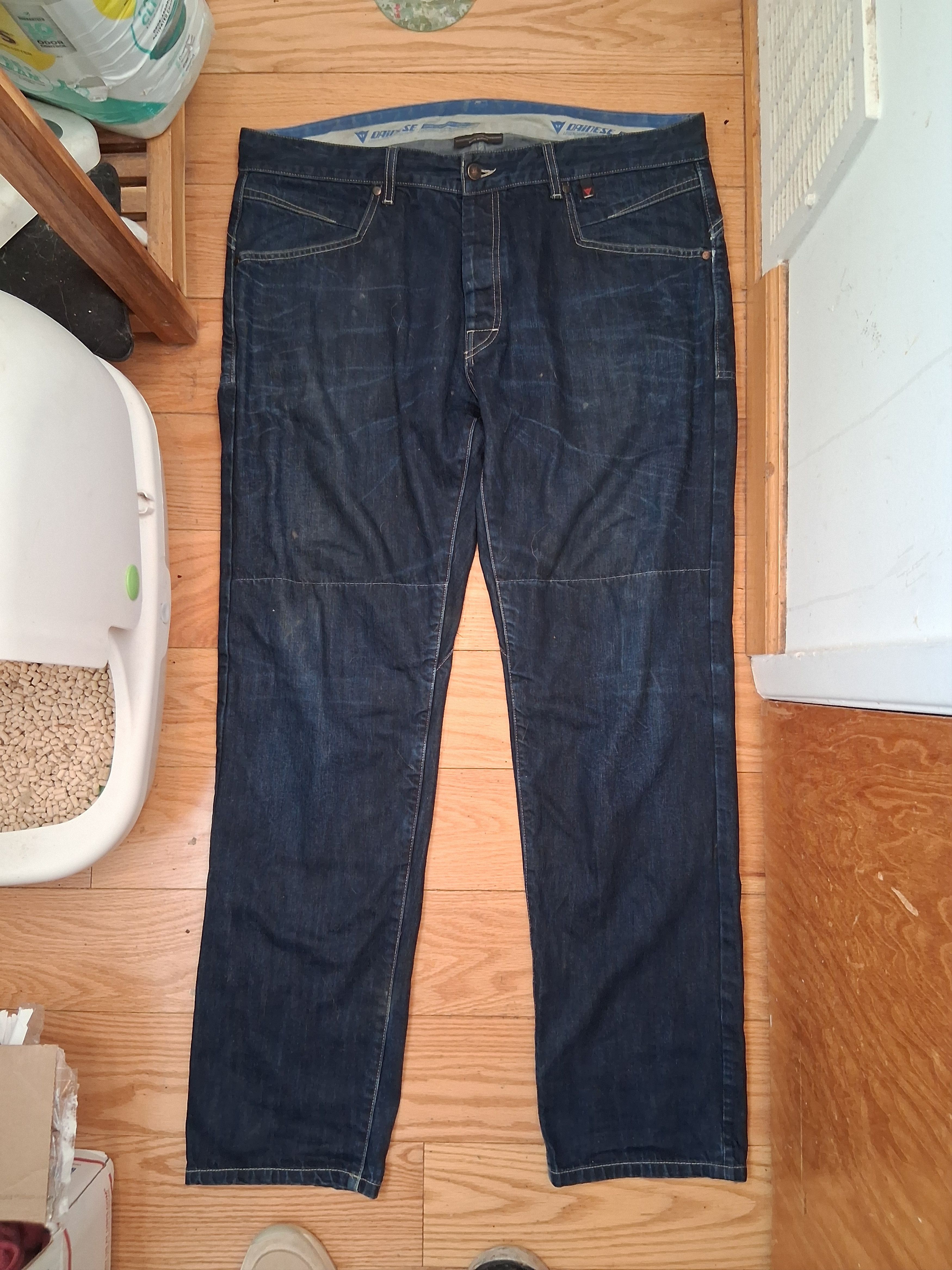 Dainese Dainese Made in Italy Denim Size 38 Red Line Selvage Denim Size US 38 / EU 54 - 1 Thumbnail