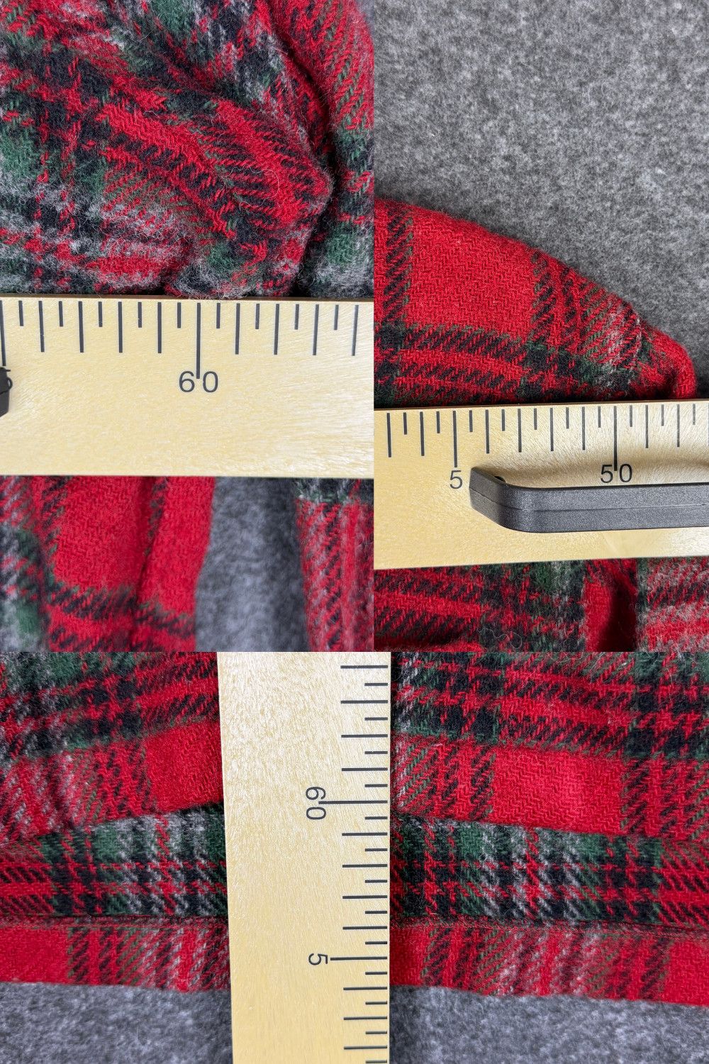Late 80s Vintage Polo Ralph Lauren wool plaid shirt image 9