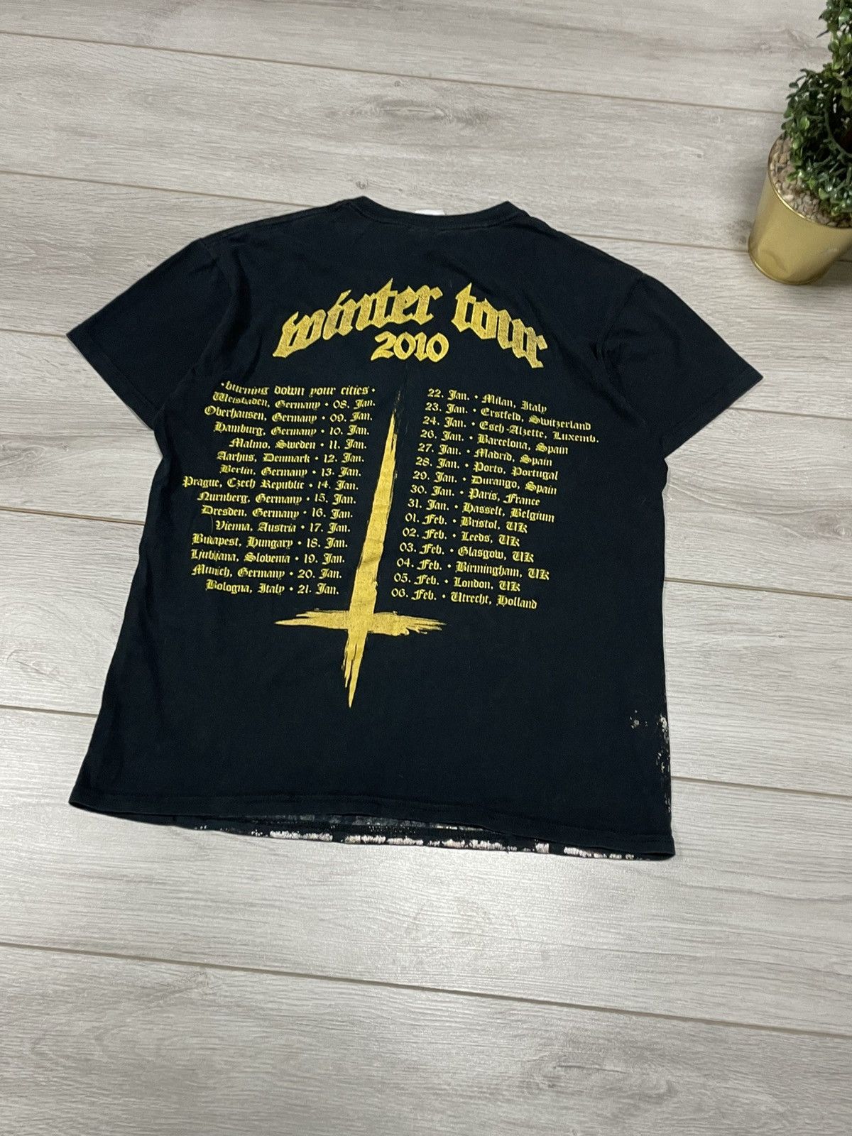 Band Tees 00s The Black Dahlia Murder over Print Tee 2010 mushroom Size US M / EU 48-50 / 2 - 9 Thumbnail