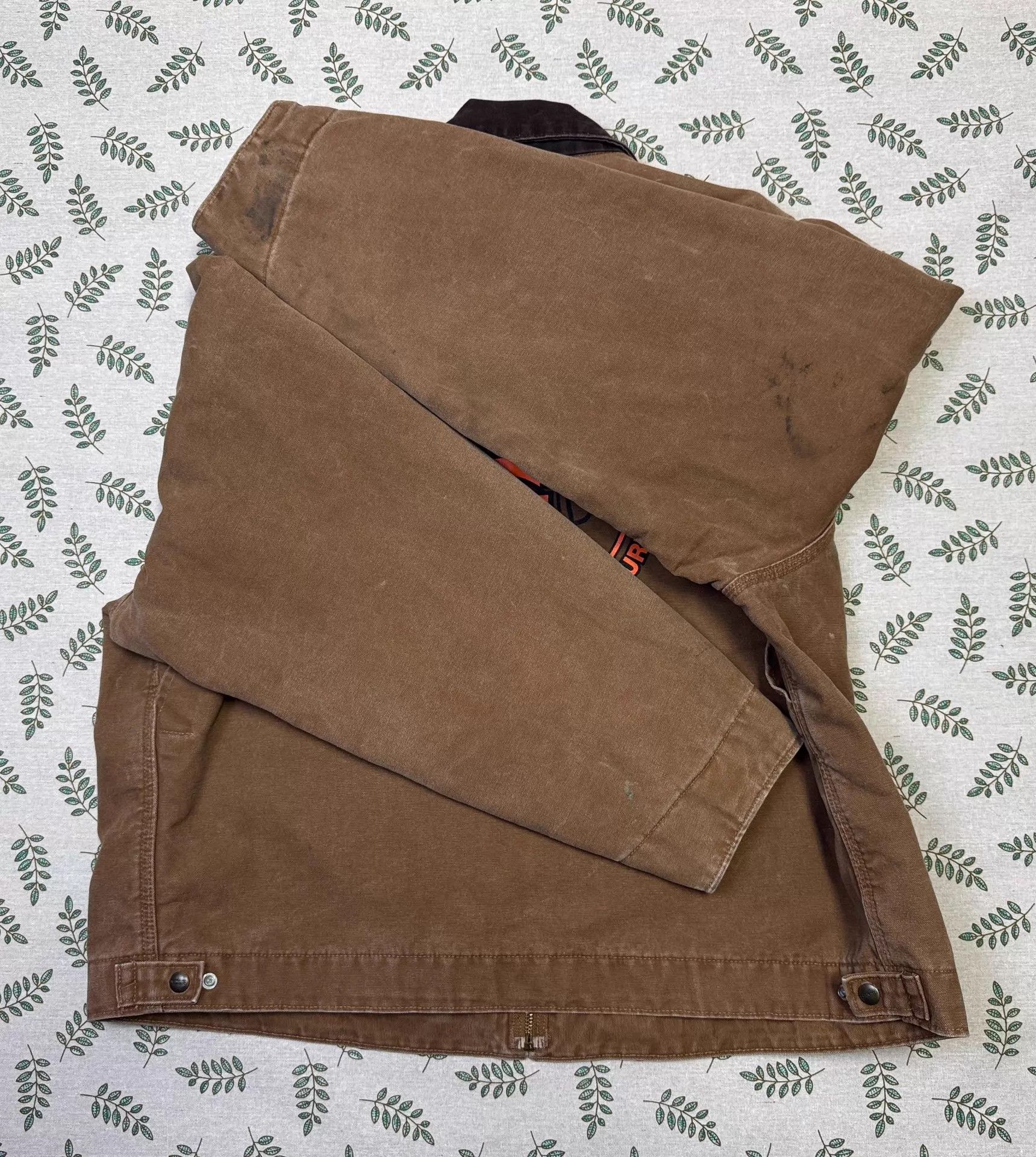 Carhartt Vintage Carhartt J97 Brown XXL USA Oct 2007 Size US XXL / EU 58 / 5 - 6 Thumbnail