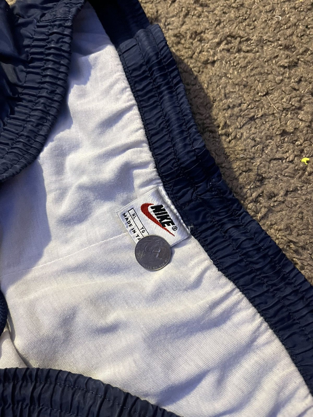 Nike Vintage 90s Red Tag Nike Trackpants Size US 38 / EU 54 - 3 Thumbnail