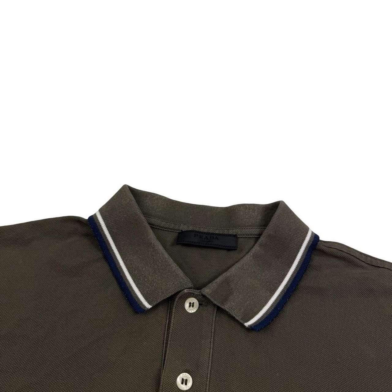 Prada Green Prada Sport Red Tab Polo Shirt - Large Size US L / EU 52-54 / 3 - 5 Thumbnail