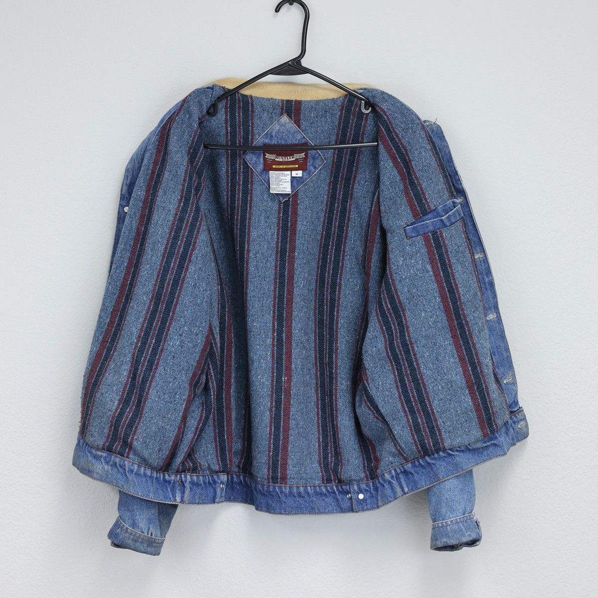 Rustler × Wrangler Vintage Rustler Lined Denim Jacket Size US M / EU 48-50 / 2 - 2 Thumbnail