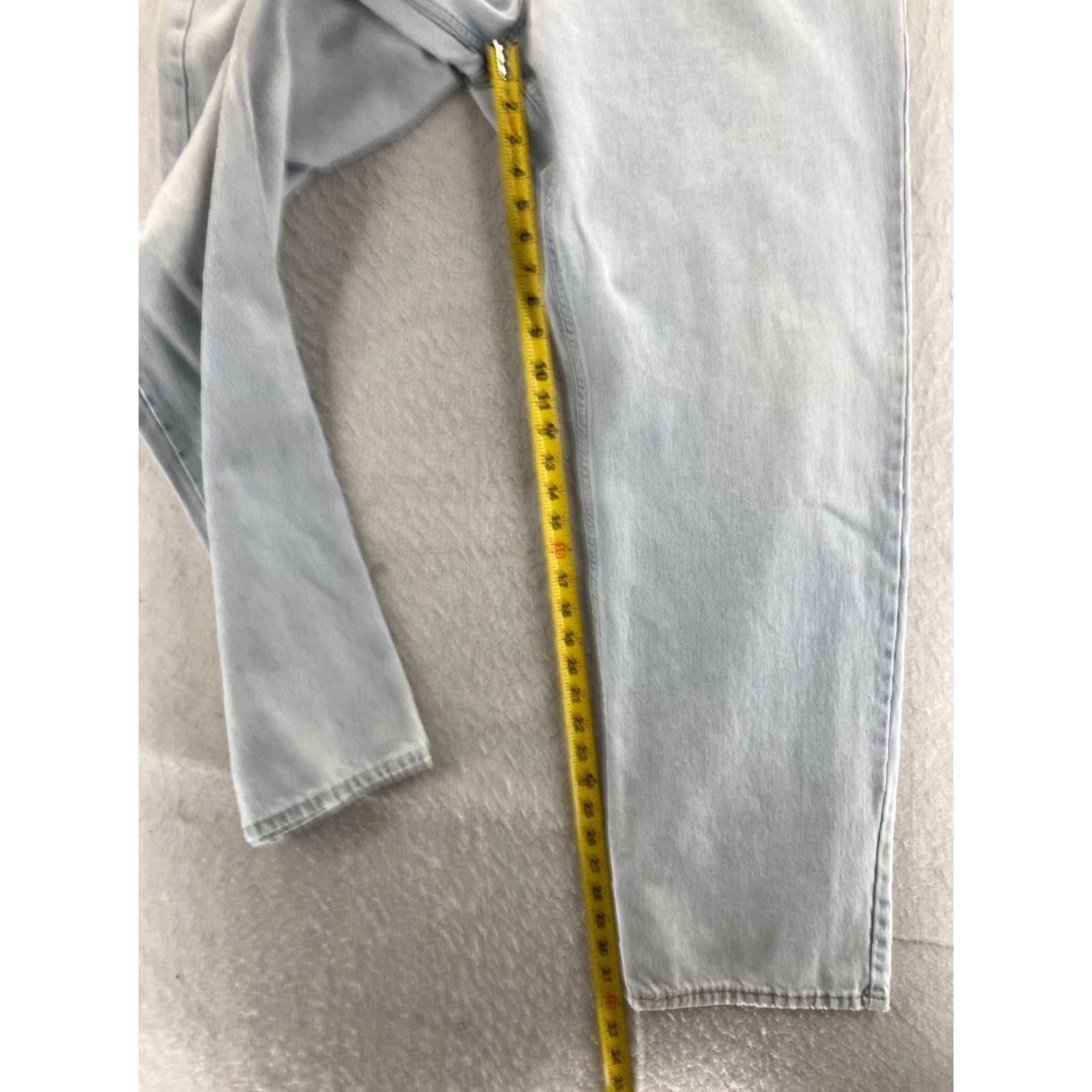 Levi's VINTAGE Levi's 550 Jeans Mens 38X34 High Rise Relaxed Fit 100% Cotton Denim Blue 80s 90s Grunge Jeans Mens Size US 38 / EU 54 - 3 Thumbnail