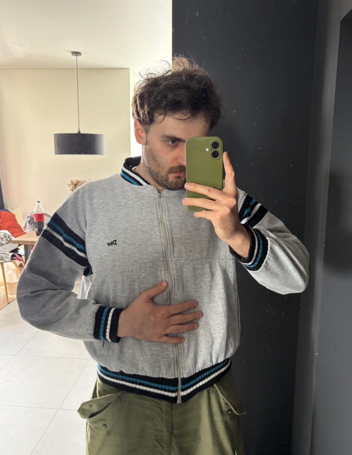 Christian Dior Monsieur Vintage Track Top Sport Bomber Jacket Size US M / EU 48-50 / 2 - 2 Thumbnail