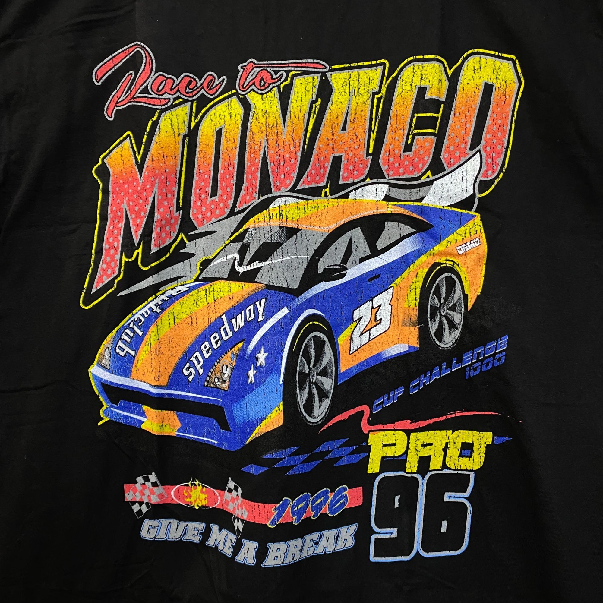 Urban Outfitters Race to Monaco Nascar Style Racing Tshirt size Extra Large Size US XL / EU 56 / 4 - 2 Thumbnail