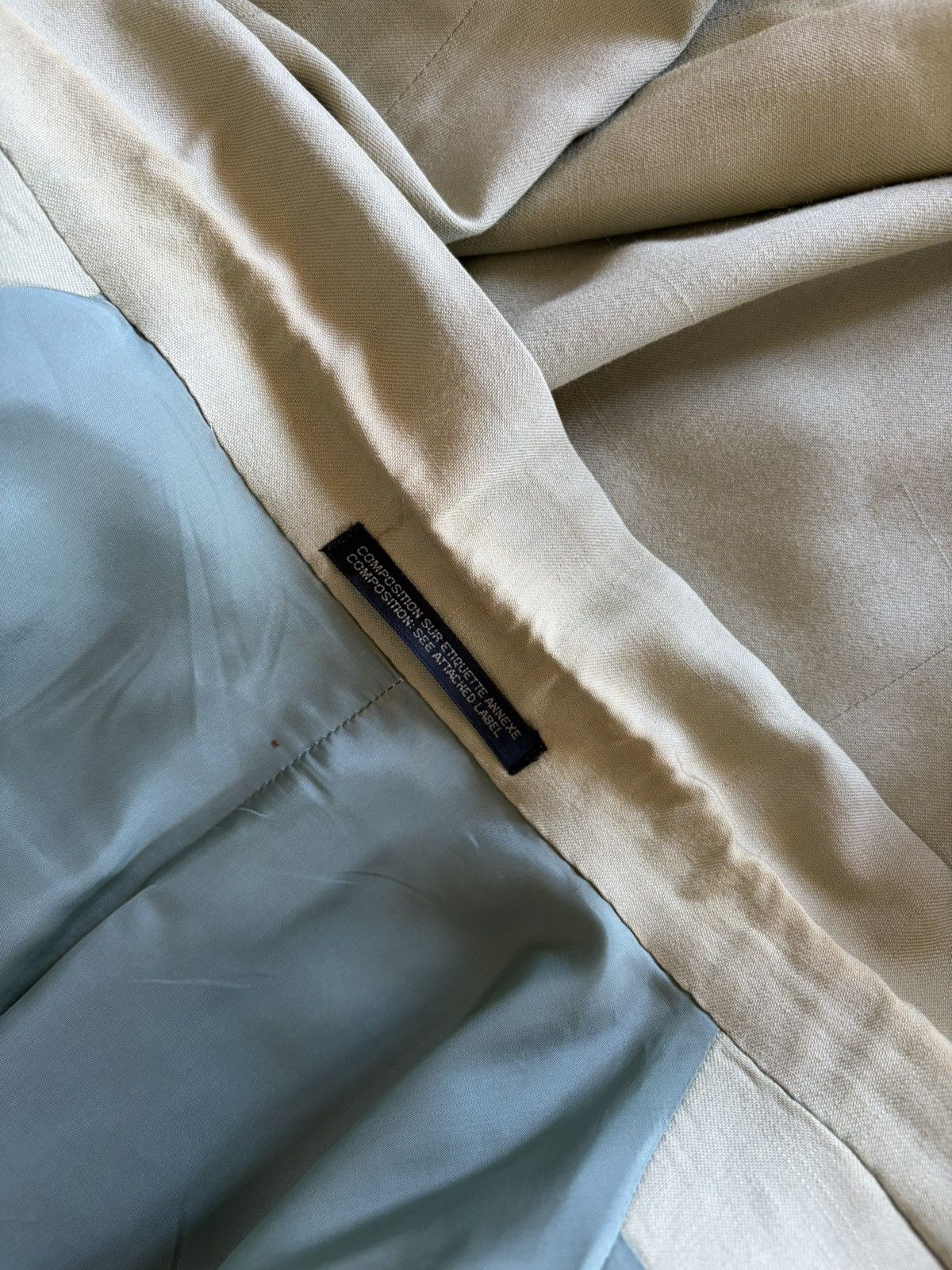 Yohji Yamamoto Yohji Yamamoto mainline late80s/early90s loose-fit jacket Size US M / EU 48-50 / 2 - 12 Thumbnail